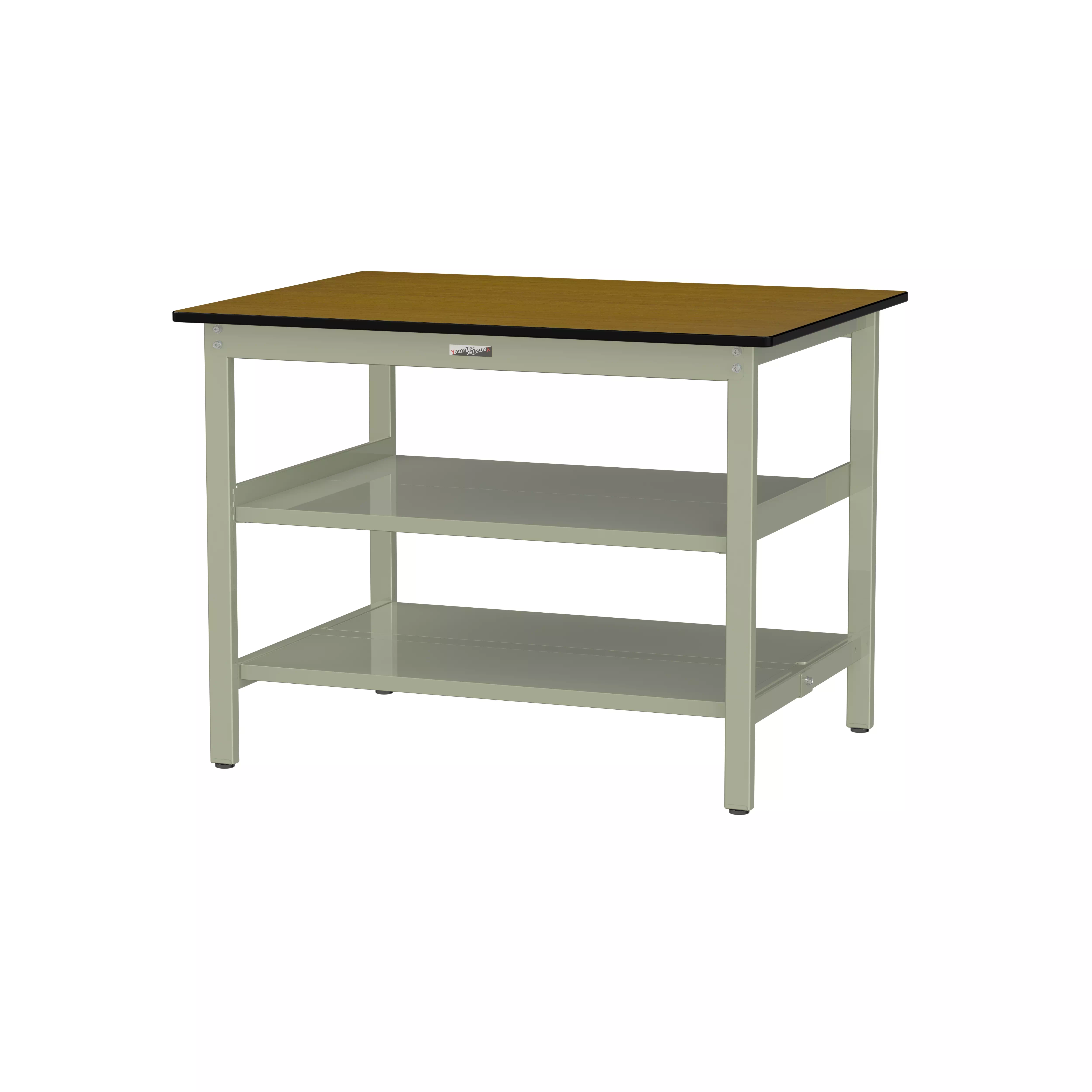 300シリーズ 固定式 中間棚付 H900mm(上下段全面棚板)