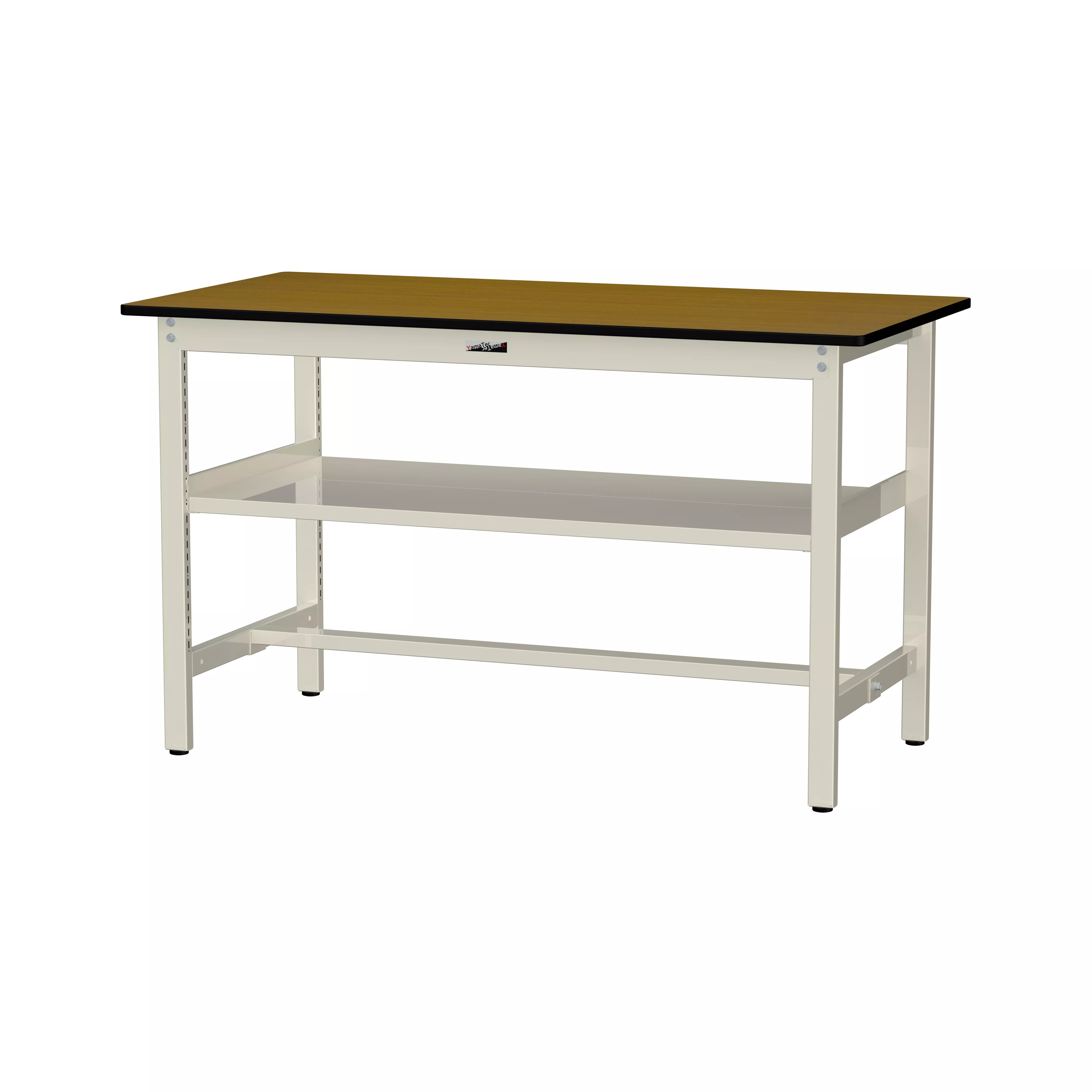 300シリーズ 固定式 中間棚付 H900mm（上段全面棚板）