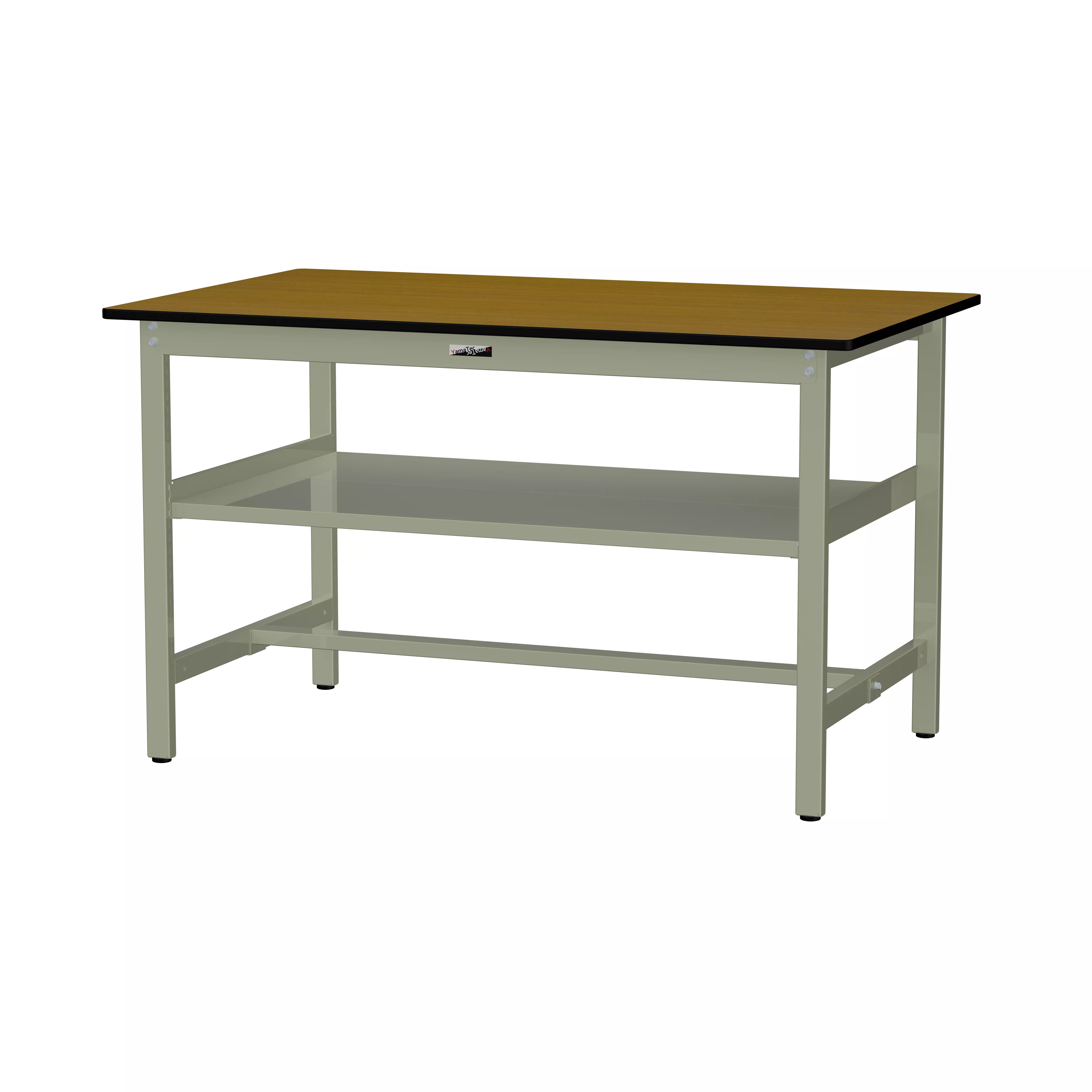 300シリーズ 固定式 中間棚付 H900mm（上段全面棚板）