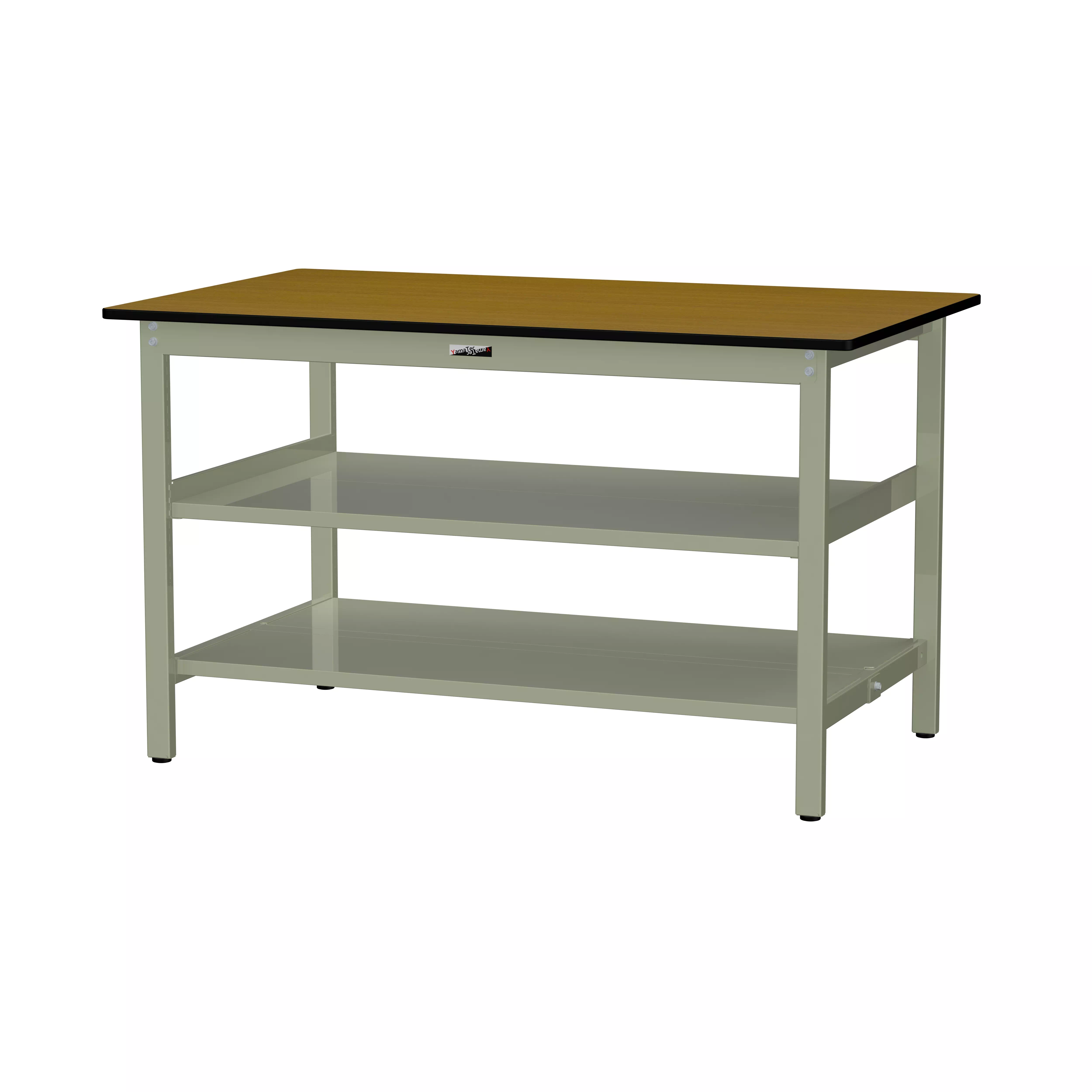 300シリーズ 固定式 中間棚付 H900mm（上下段全面棚板）