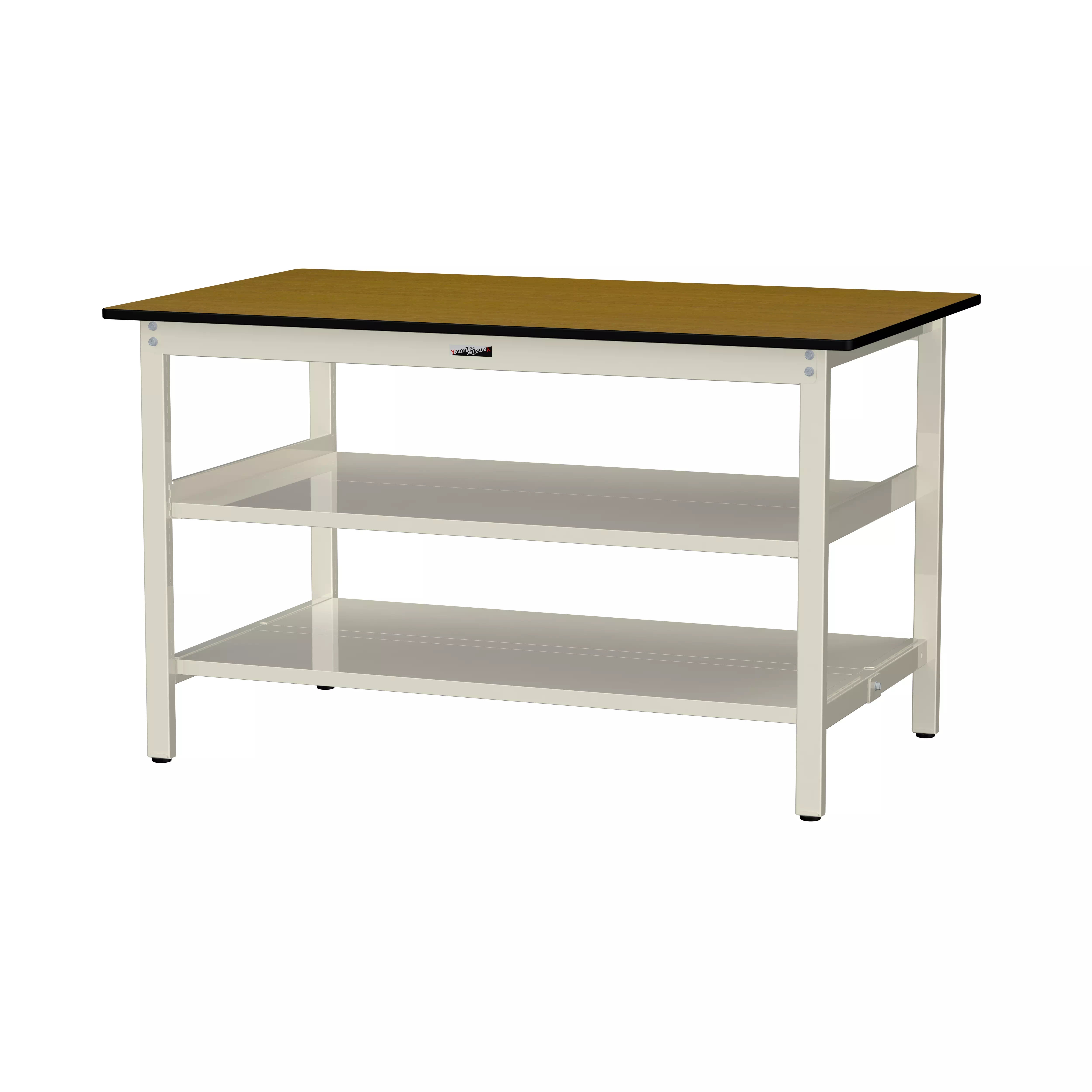 300シリーズ 固定式 中間棚付 H900mm(上下段全面棚板)