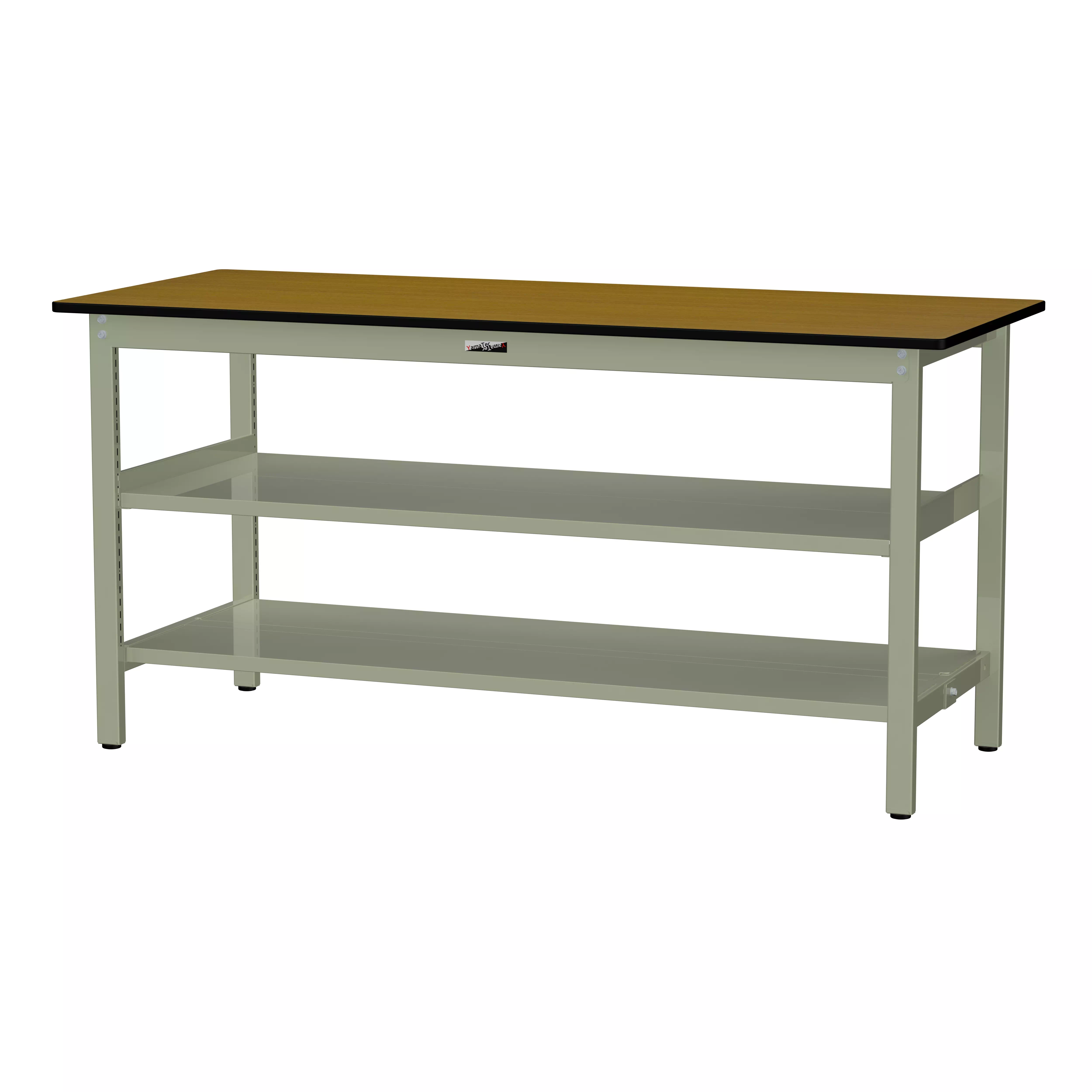 300シリーズ 固定式 中間棚付 H900mm(上下段全面棚板)