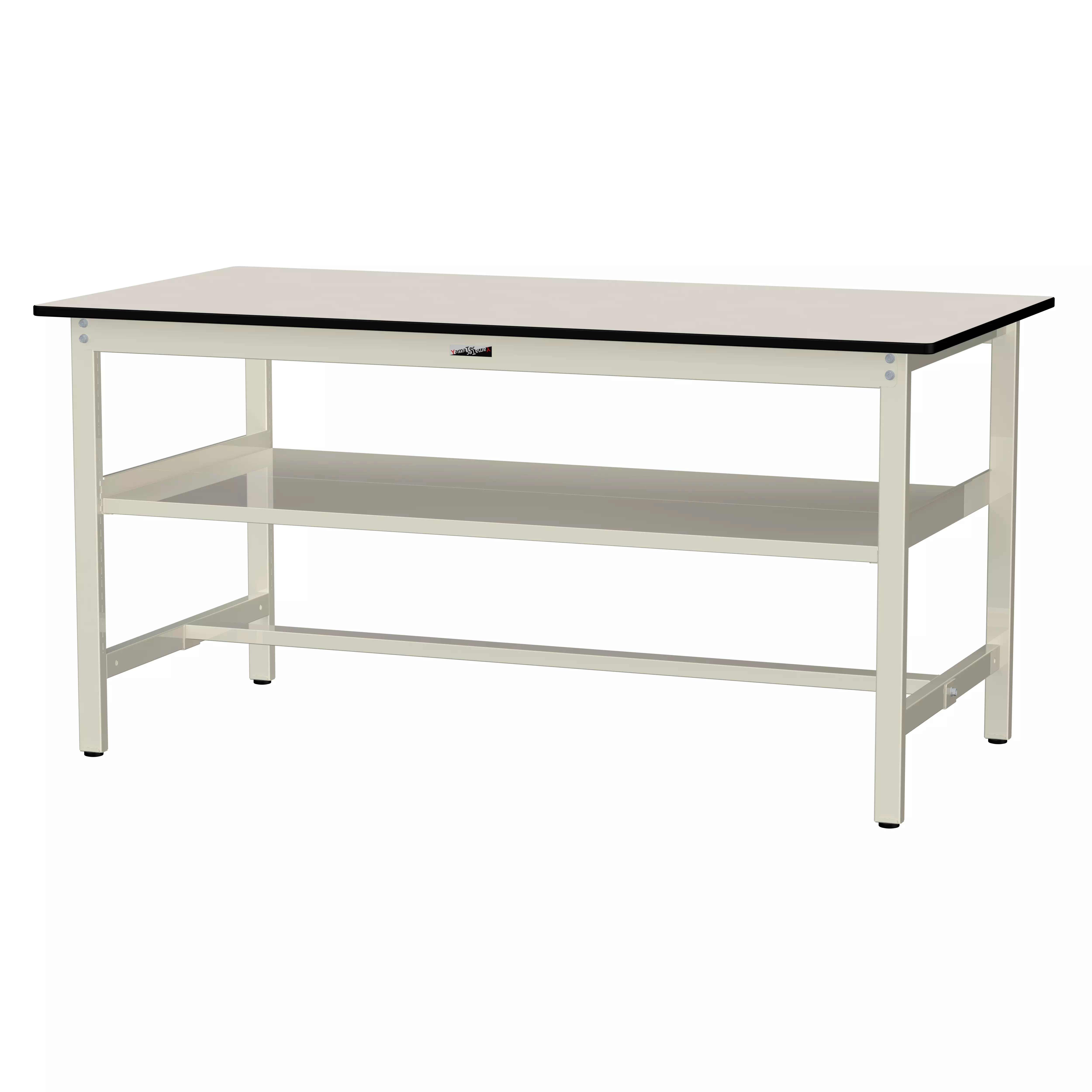 300シリーズ 固定式 中間棚付 H900mm（上段全面棚板）