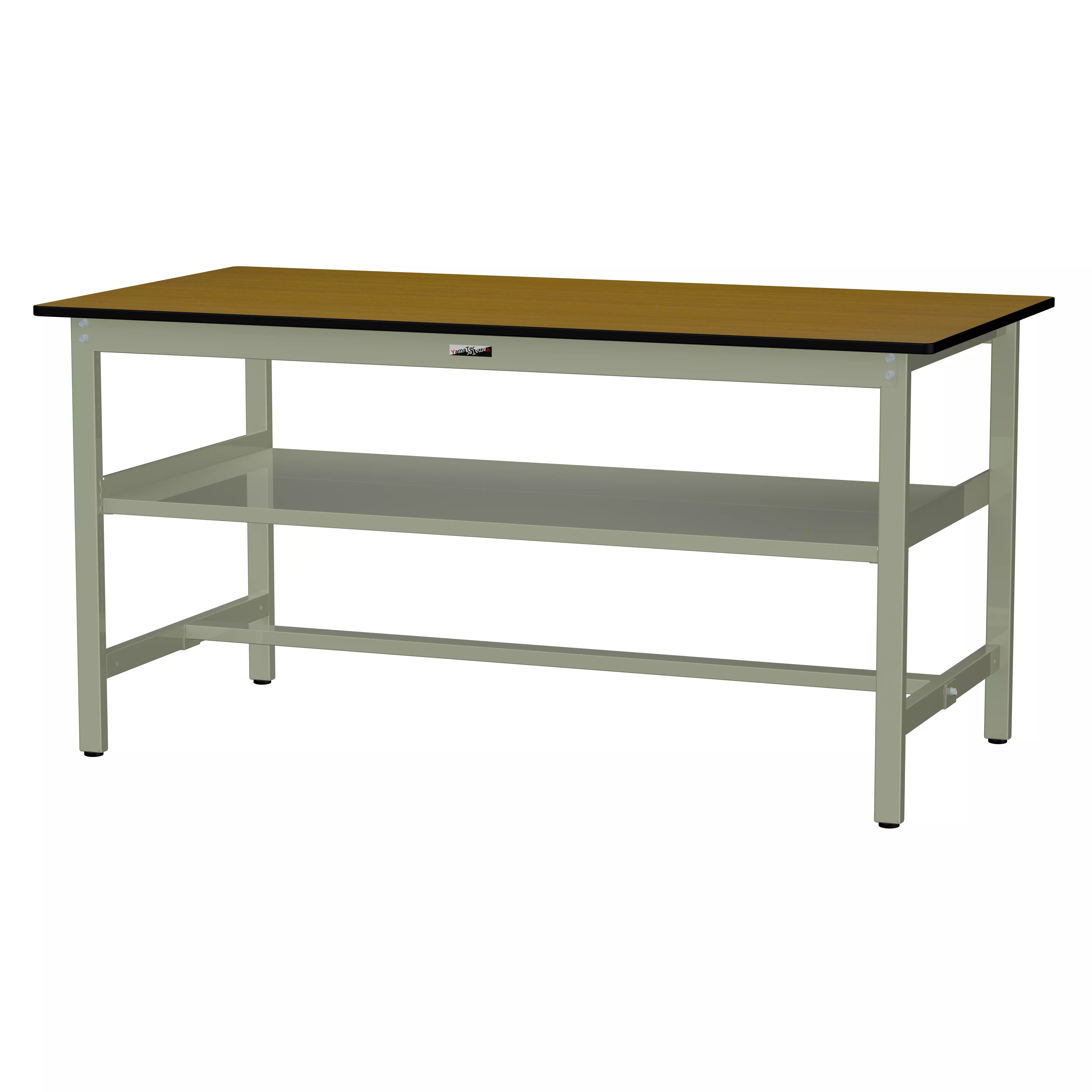 300シリーズ 固定式 中間棚付 H900mm(上段全面棚板)