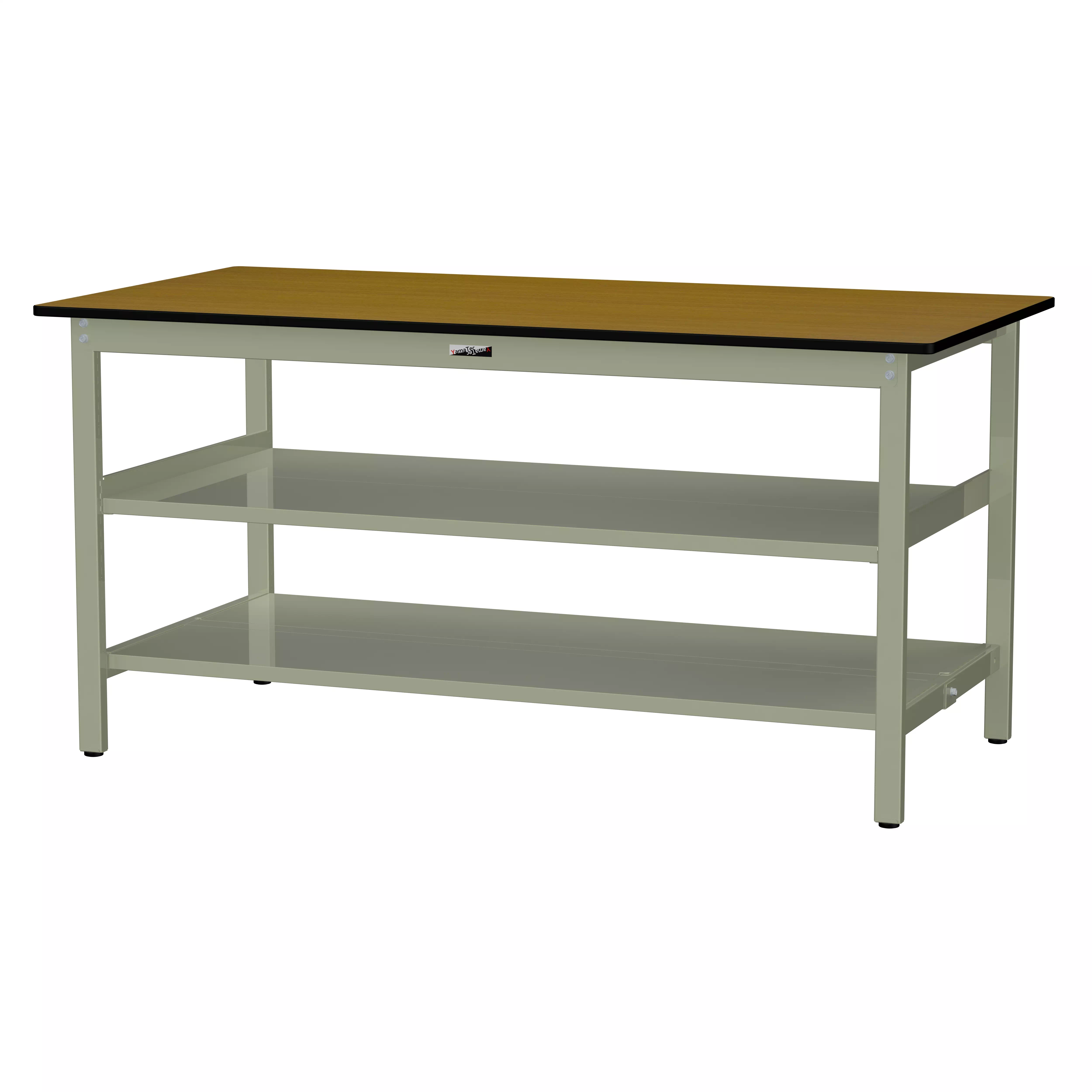 300シリーズ 固定式 中間棚付 H900mm(上下段全面棚板)