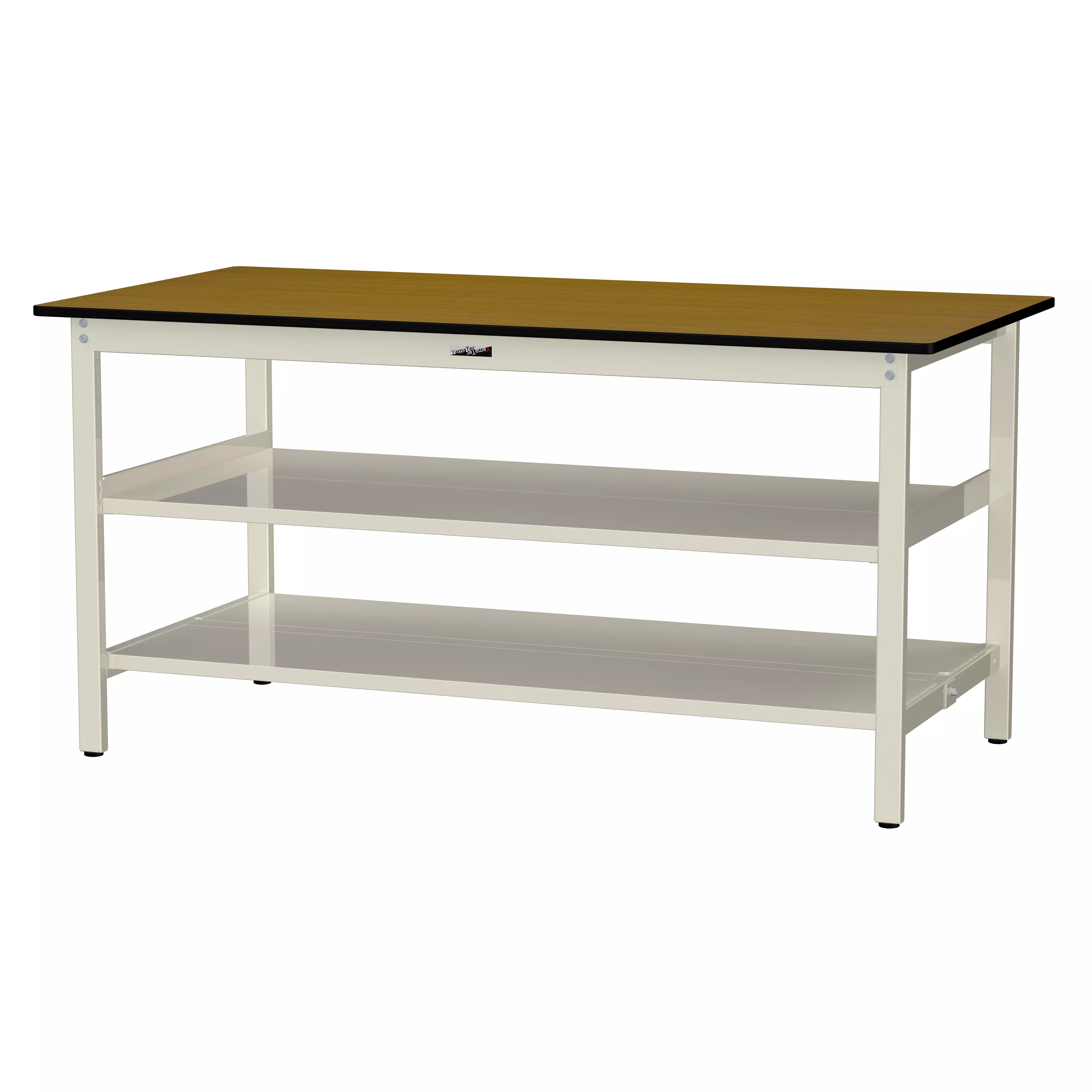 300シリーズ 固定式 中間棚付 H900mm(上下段全面棚板)