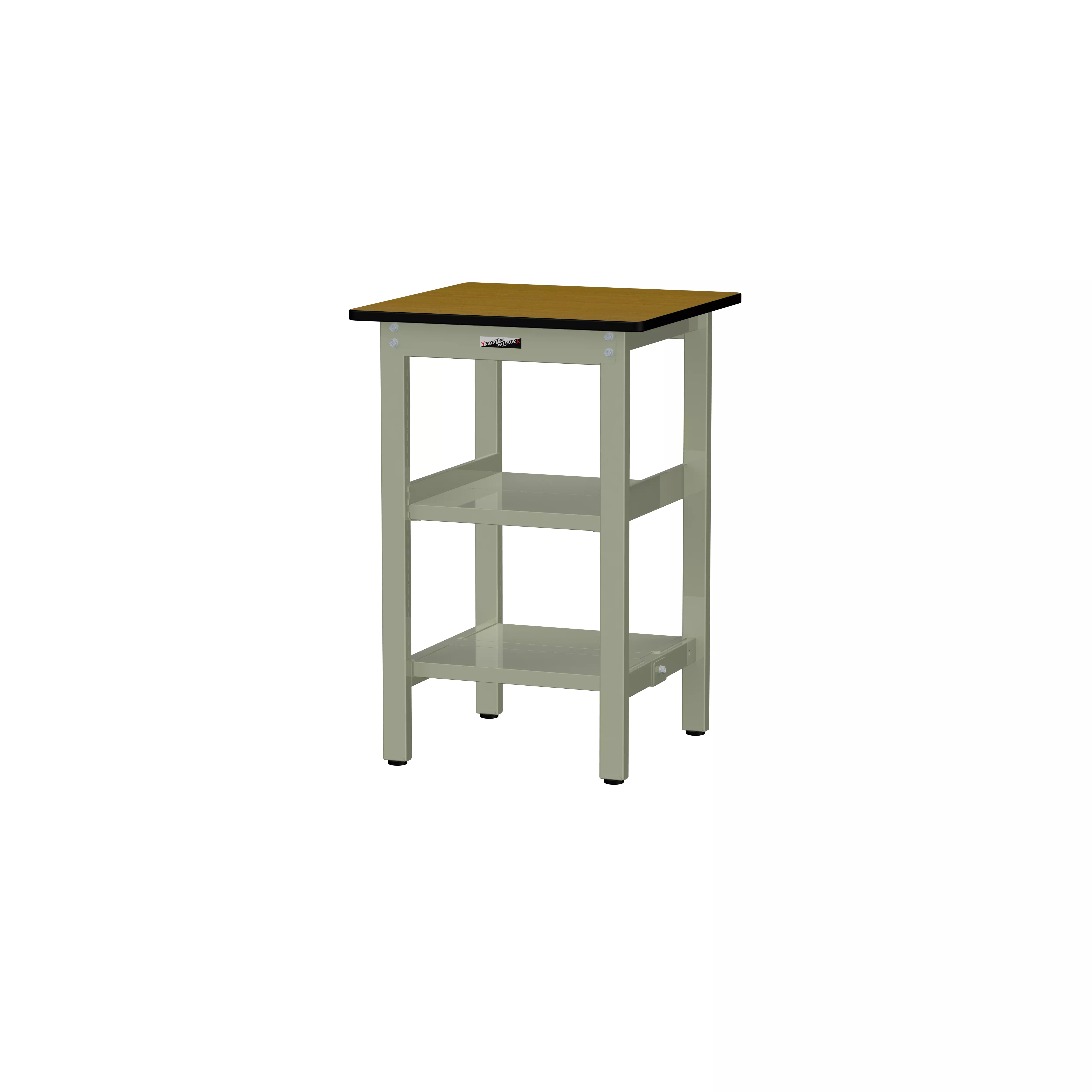 300シリーズ 固定式 中間棚付 H900mm(上下段全面棚板)