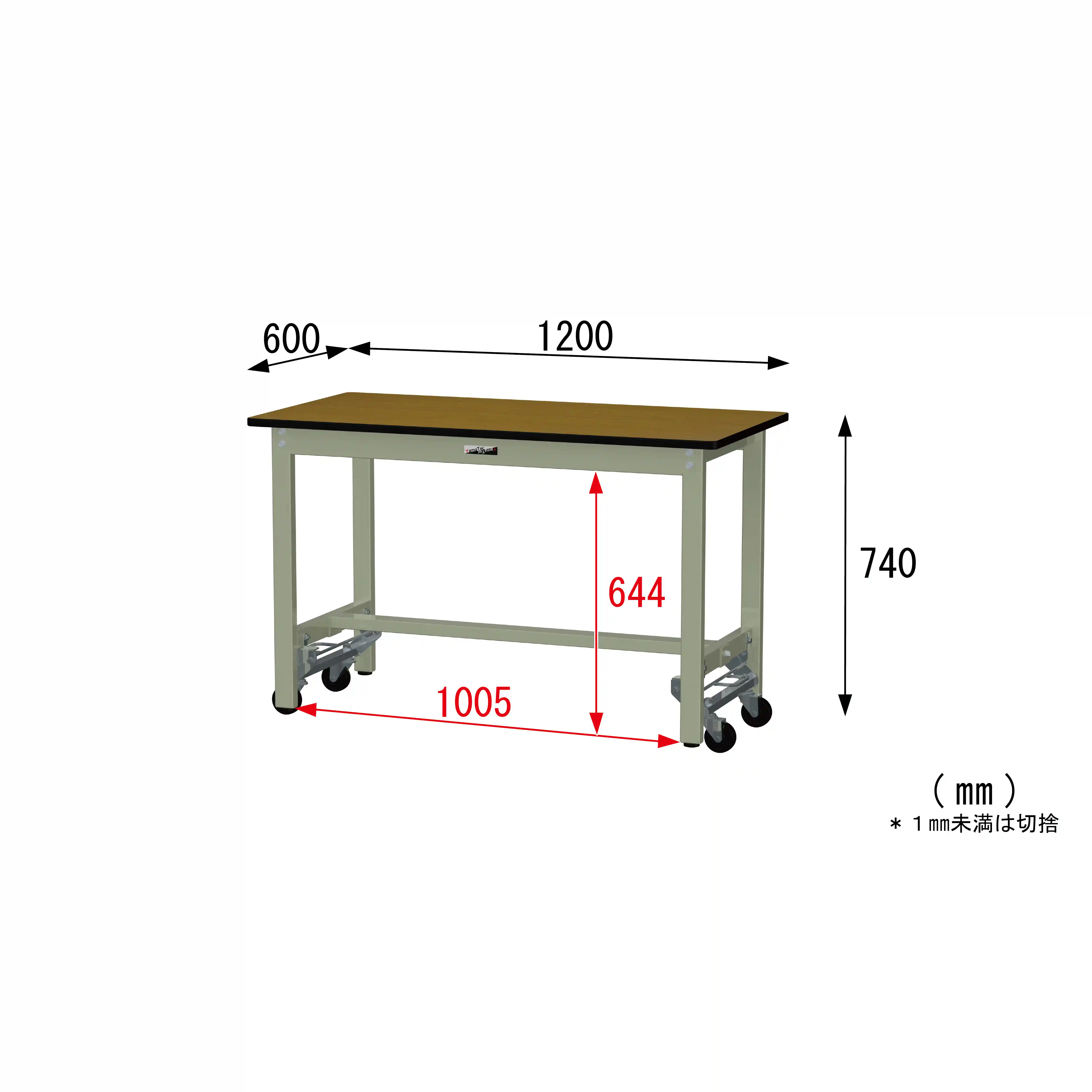 300シリーズ ワンタッチ移動タイプ H740mm