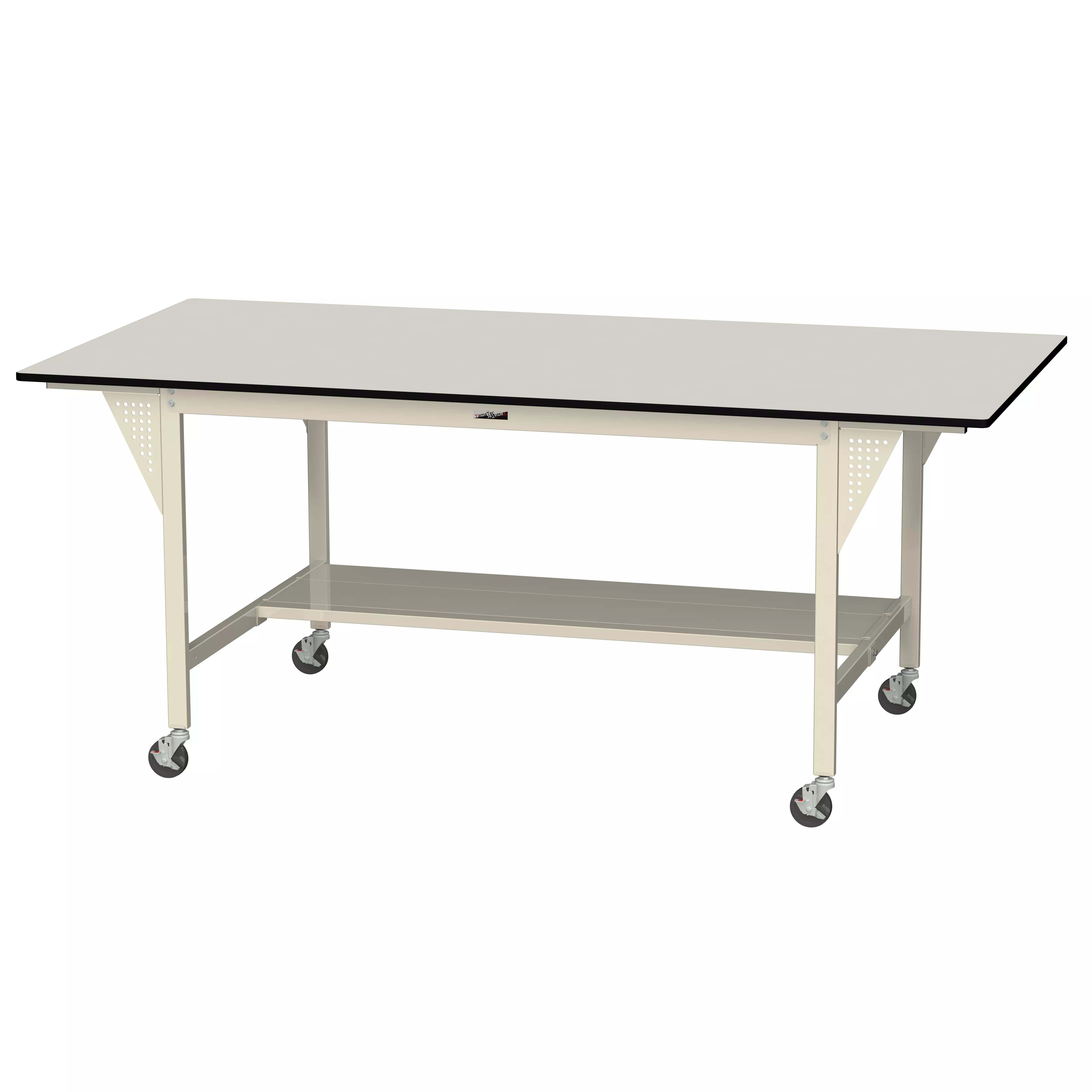 ワイドタイプ移動式 H1016mm(半面棚板付)