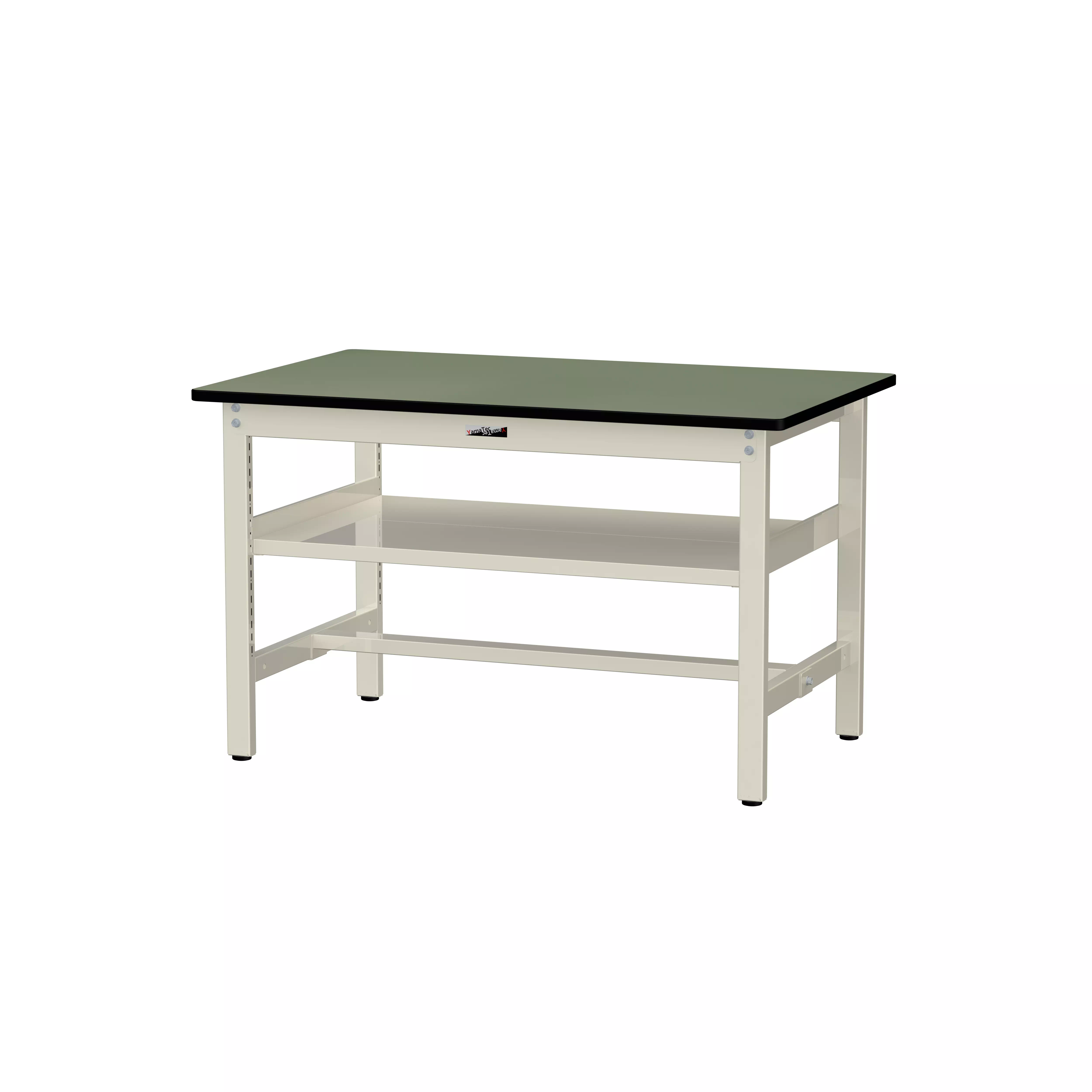 300シリーズ 固定式 中間棚付 H740mm(上段全面棚板)