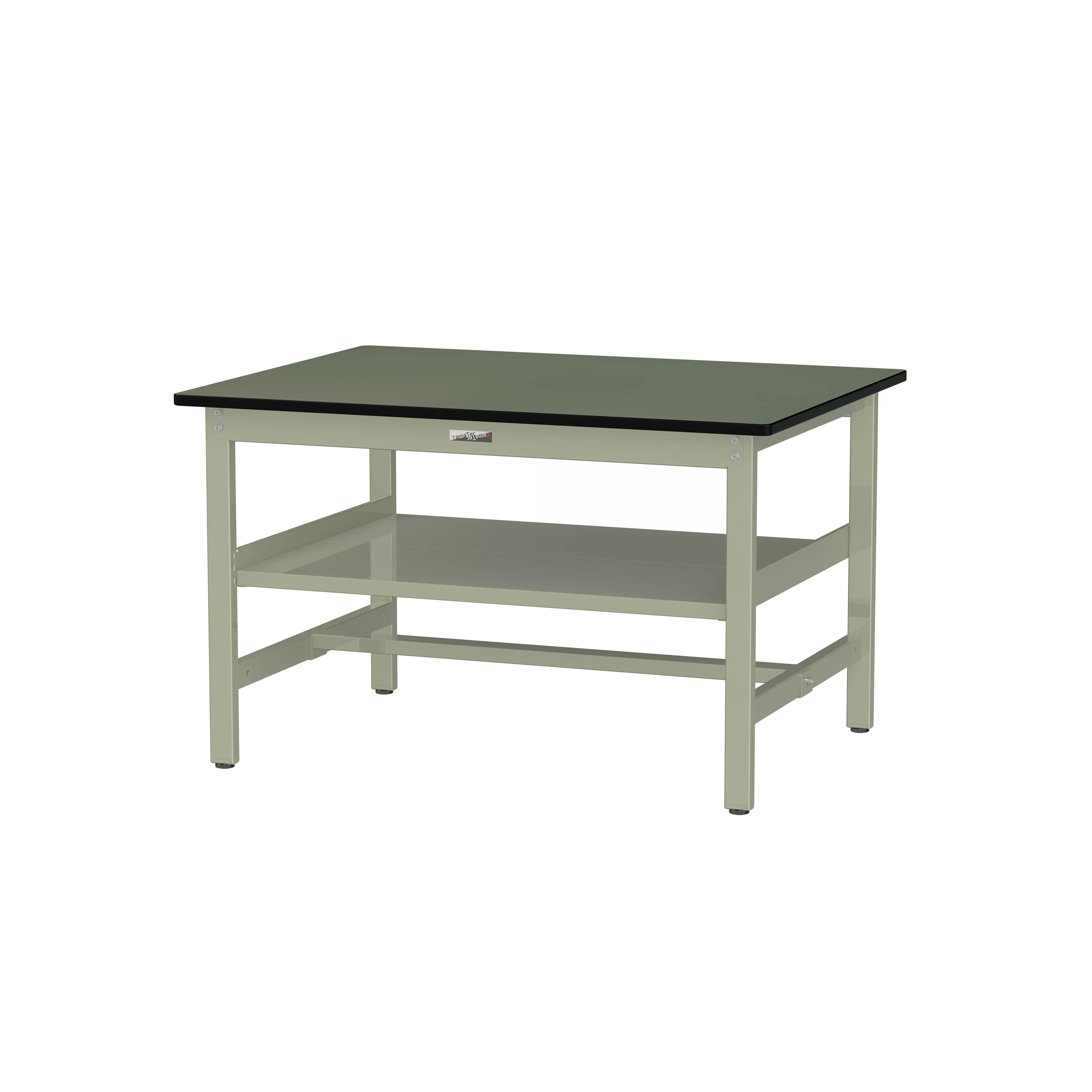 300シリーズ 固定式 中間棚付 H740mm（上段全面棚板）