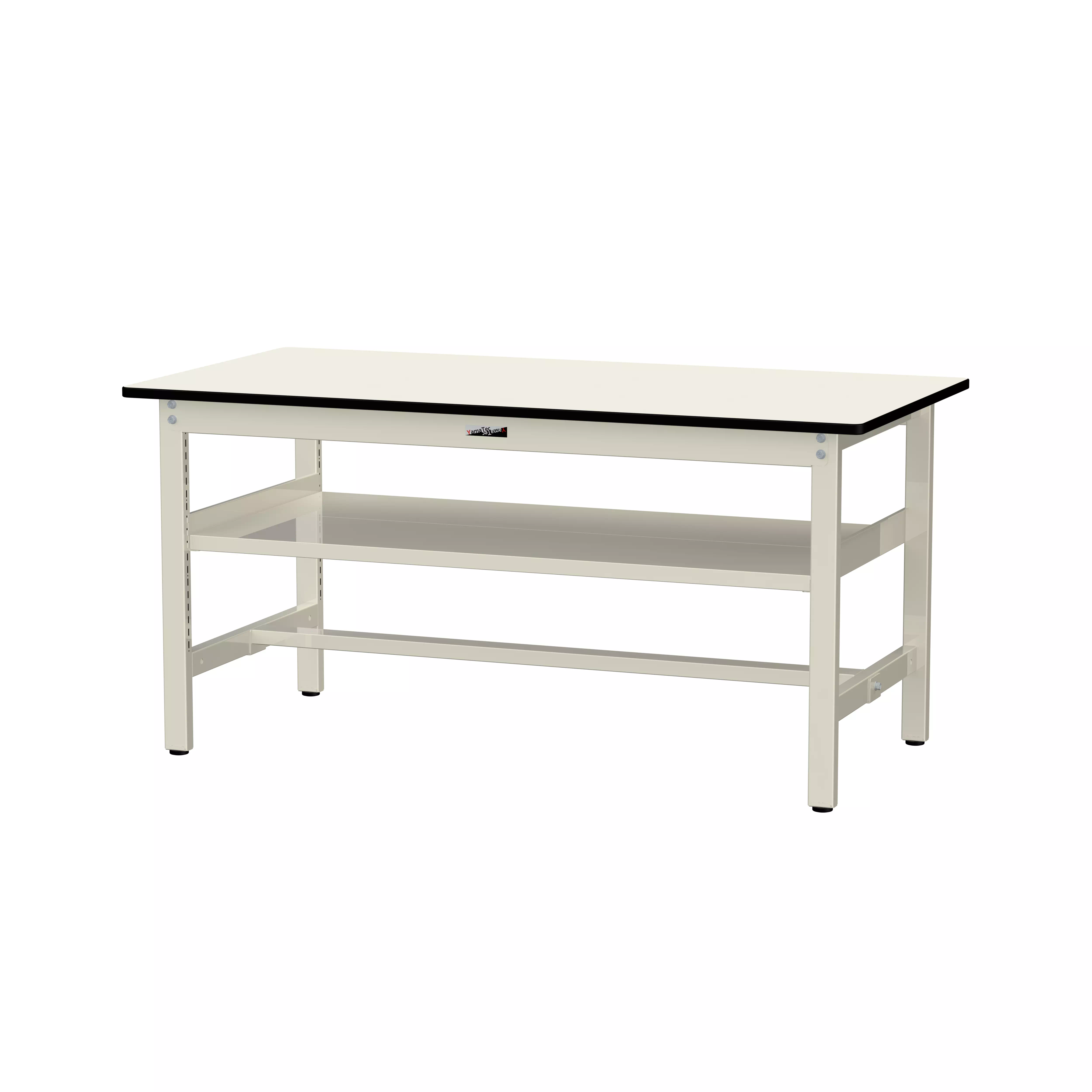 300シリーズ 固定式 中間棚付 H740mm（上段全面棚板）