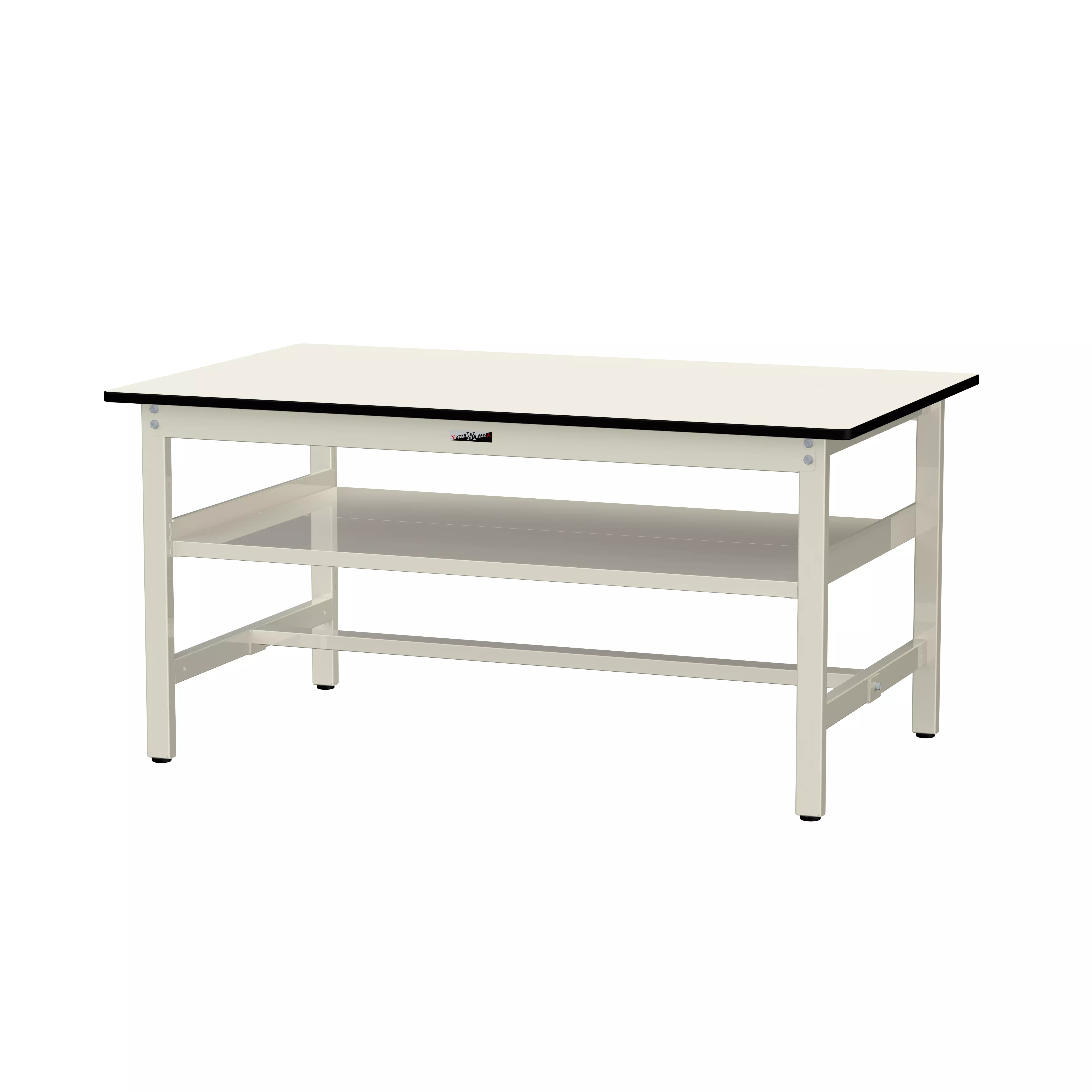 300シリーズ 固定式 中間棚付 H740mm(上段全面棚板)