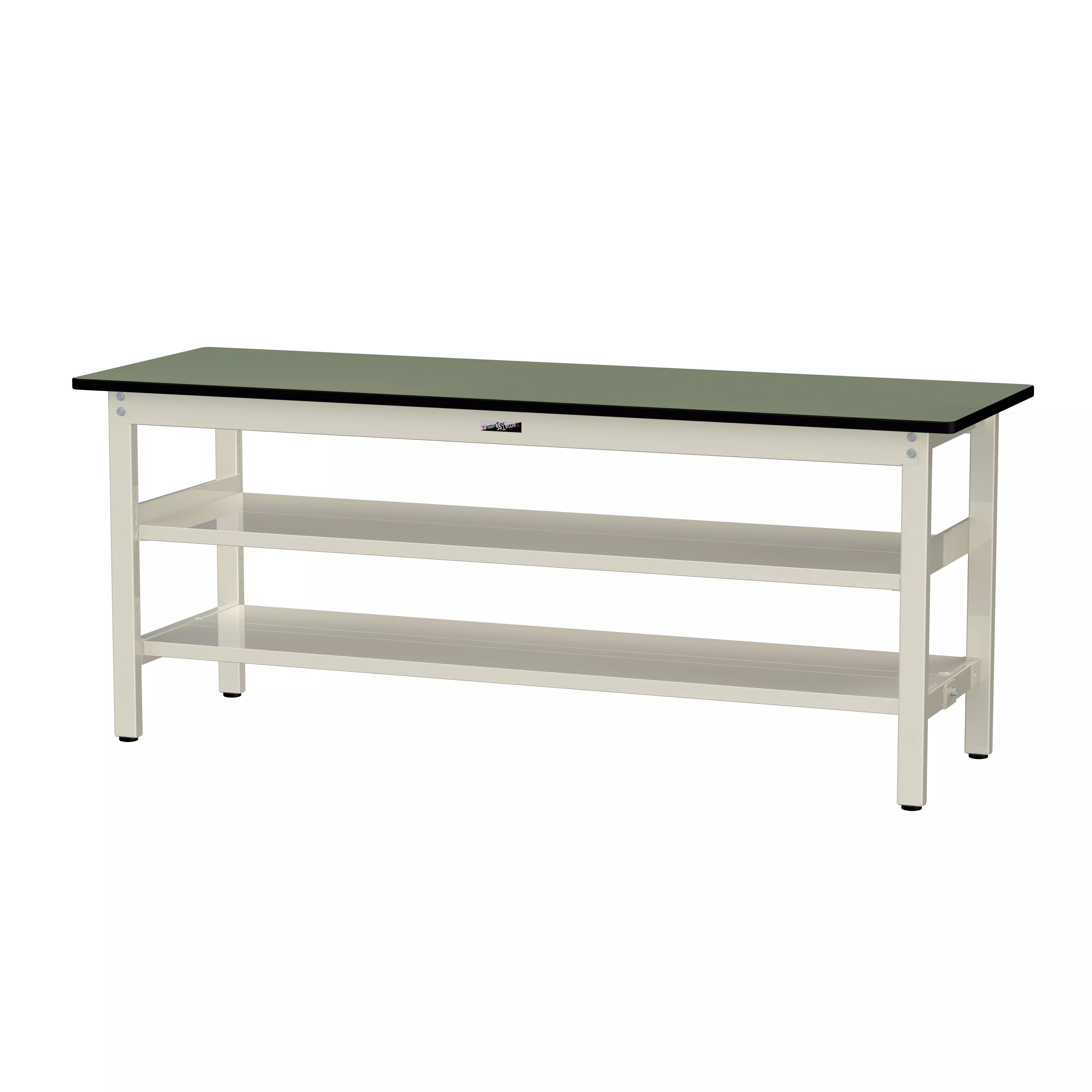 300シリーズ 固定式 中間棚付 H740mm（上下段全面棚板）