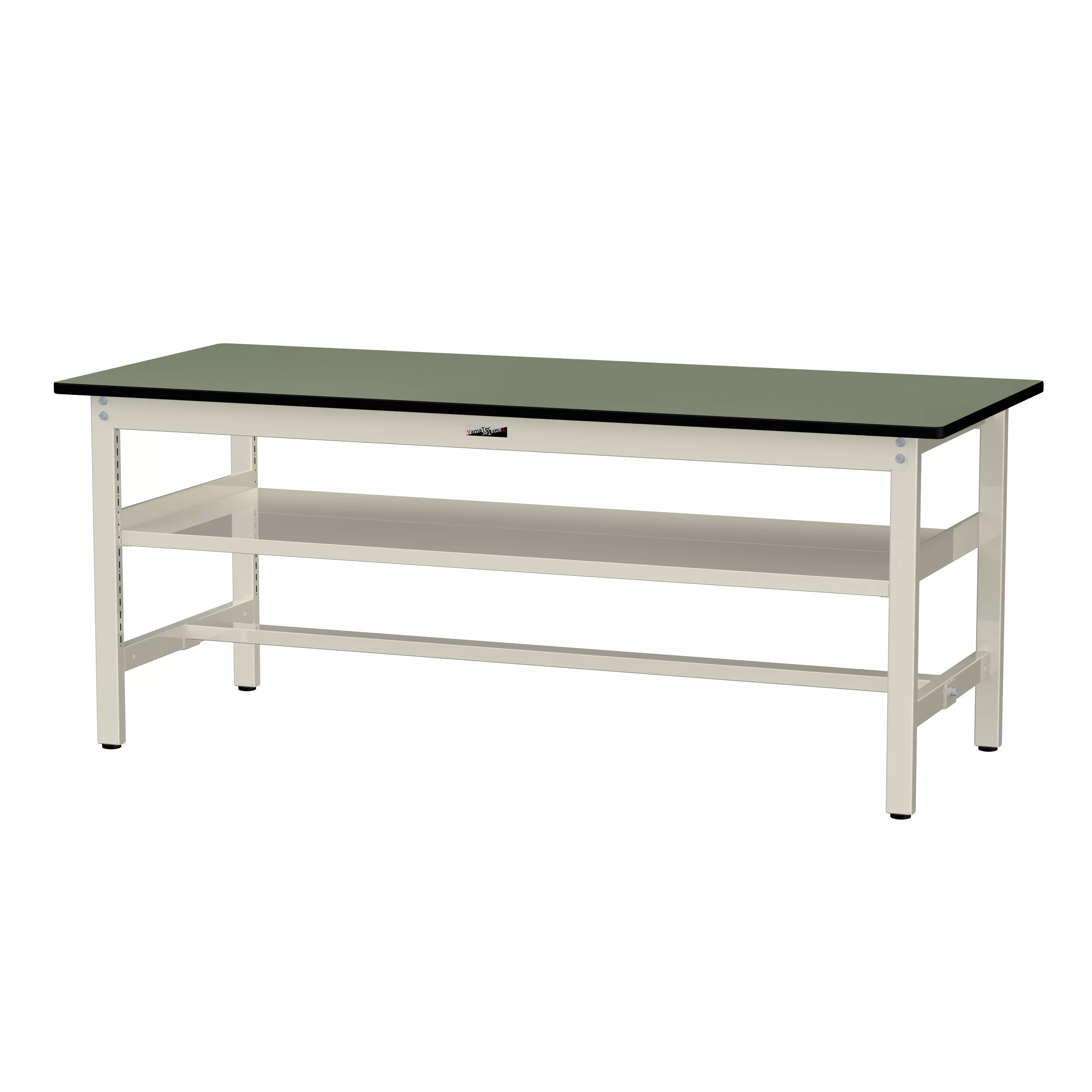 300シリーズ 固定式 中間棚付 H740mm(上段全面棚板)