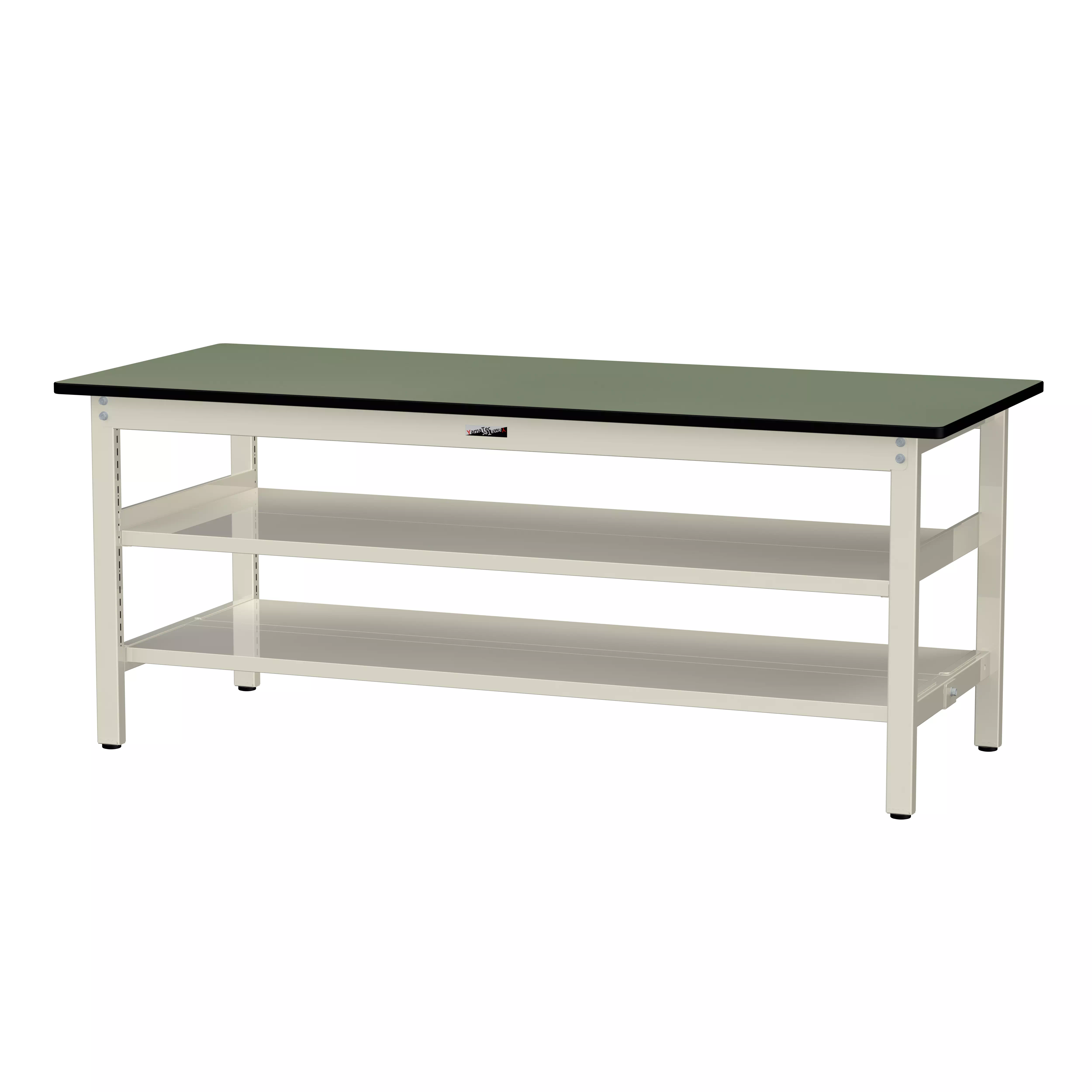 300シリーズ 固定式 中間棚付 H740mm（上下段全面棚板）