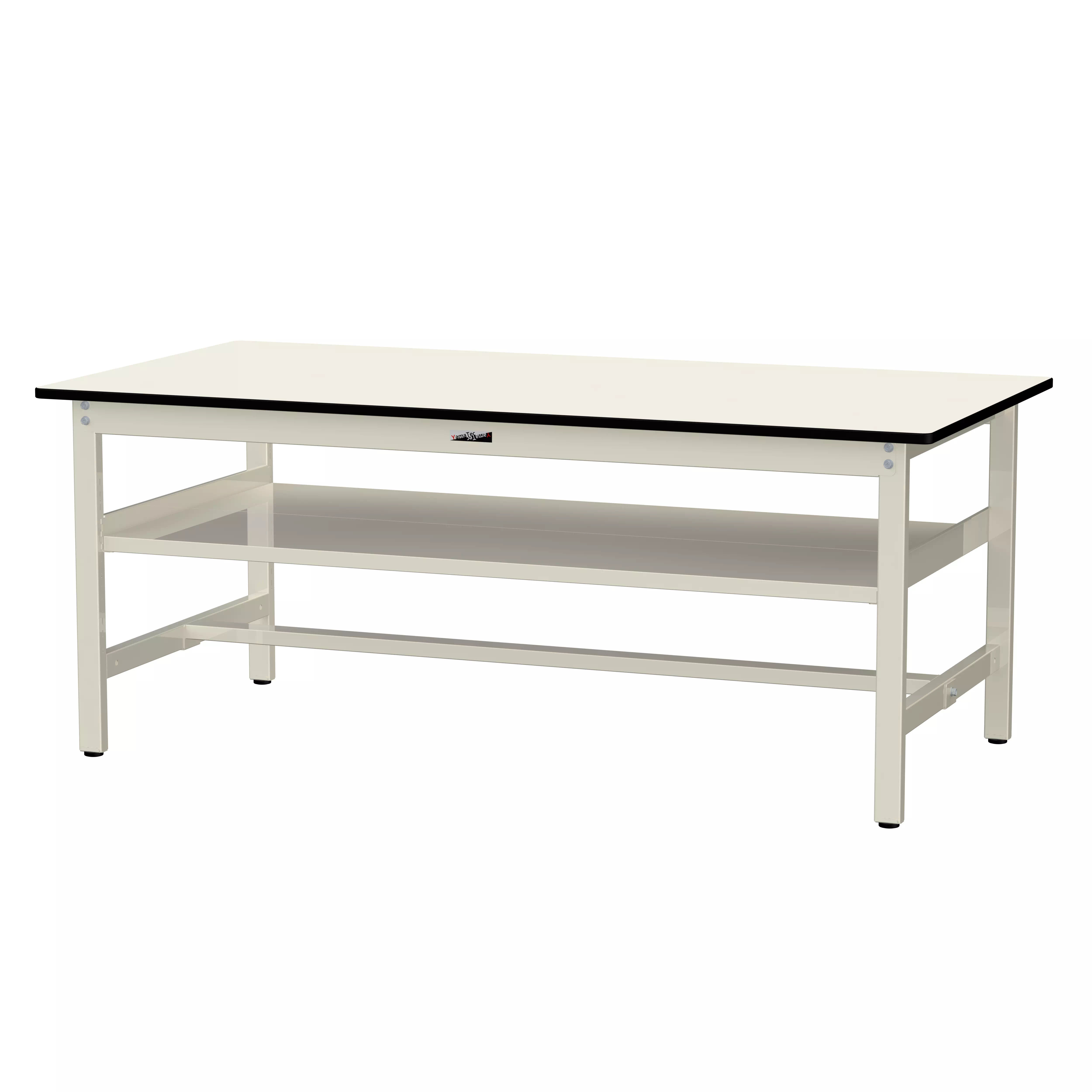 300シリーズ 固定式 中間棚付 H740mm（上段全面棚板）