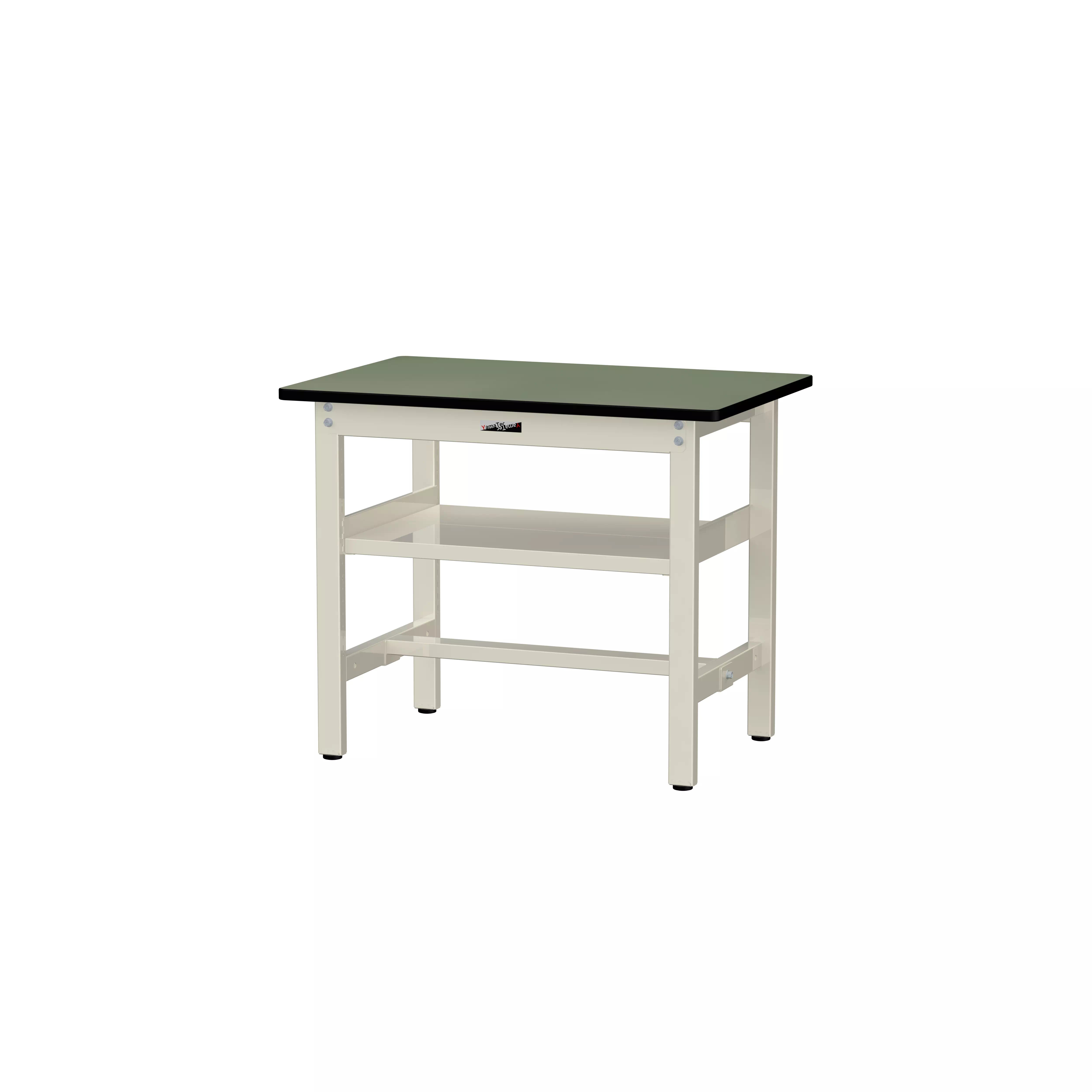 300シリーズ 固定式 中間棚付 H740mm（上段全面棚板）