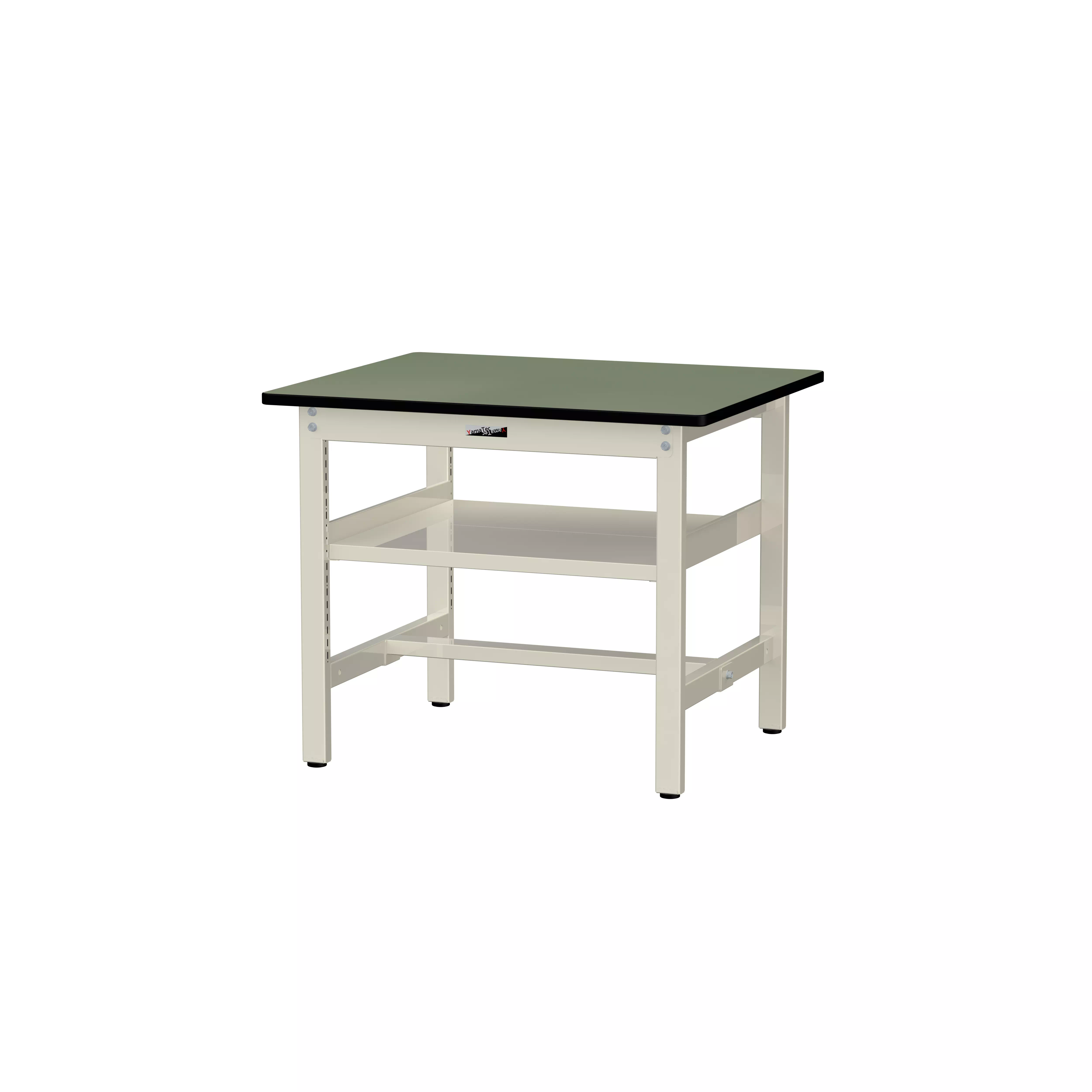 300シリーズ 固定式 中間棚付 H740mm(上段全面棚板)