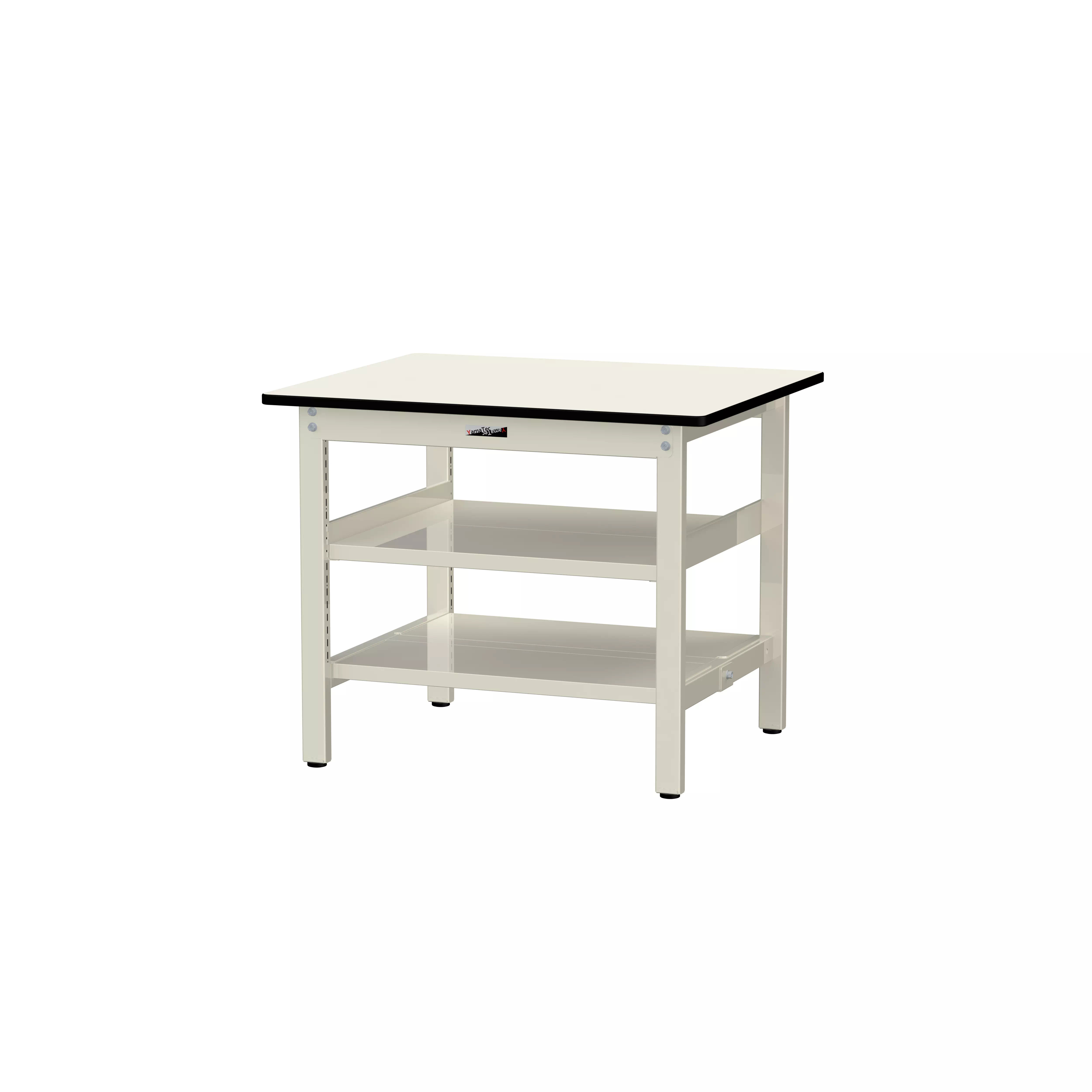 300シリーズ 固定式 中間棚付 H740mm（上下段全面棚板）