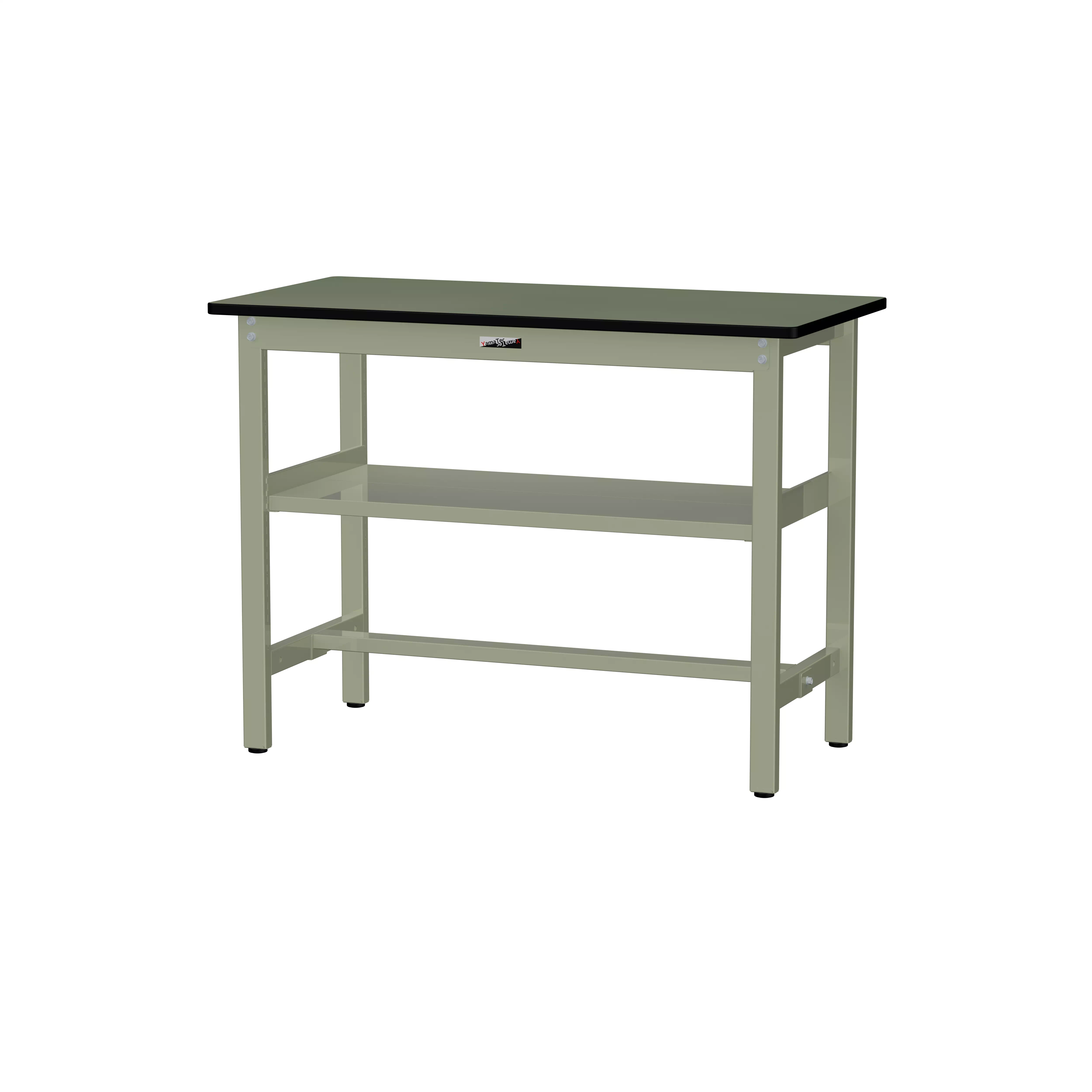 300シリーズ 固定式 中間棚付 H900mm(上段全面棚板)