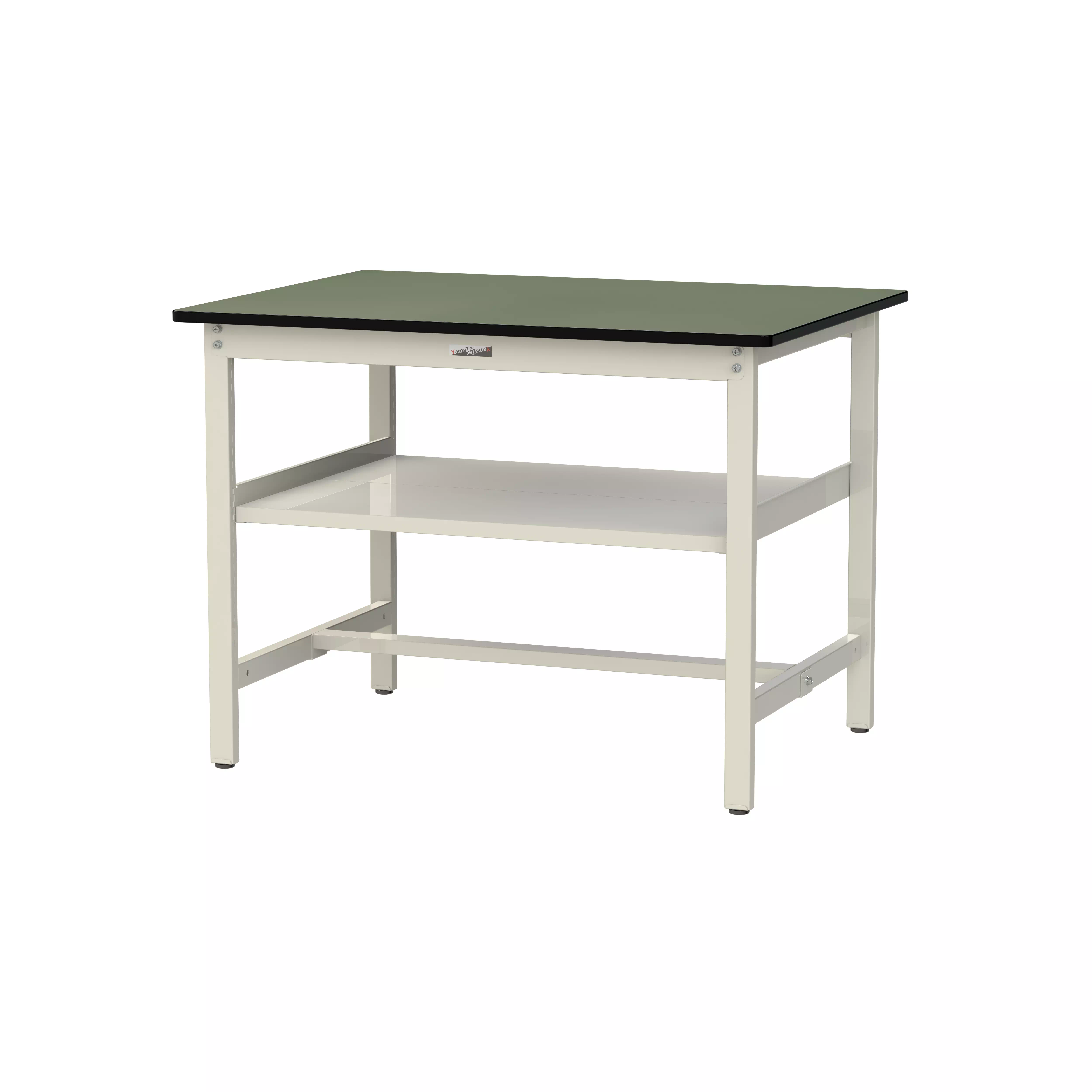 300シリーズ 固定式 中間棚付 H900mm（上段全面棚板）