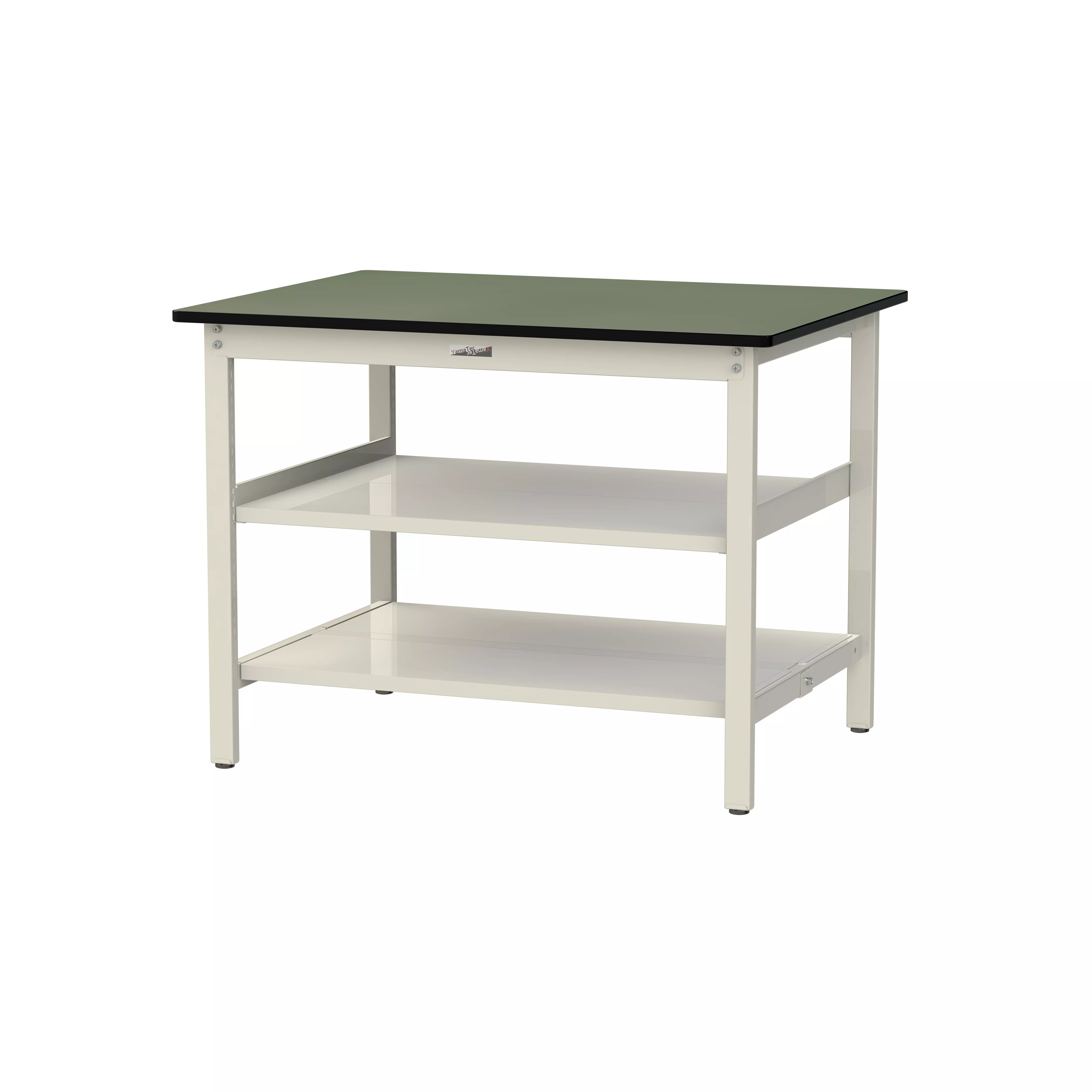 300シリーズ 固定式 中間棚付 H900mm（上下段全面棚板）