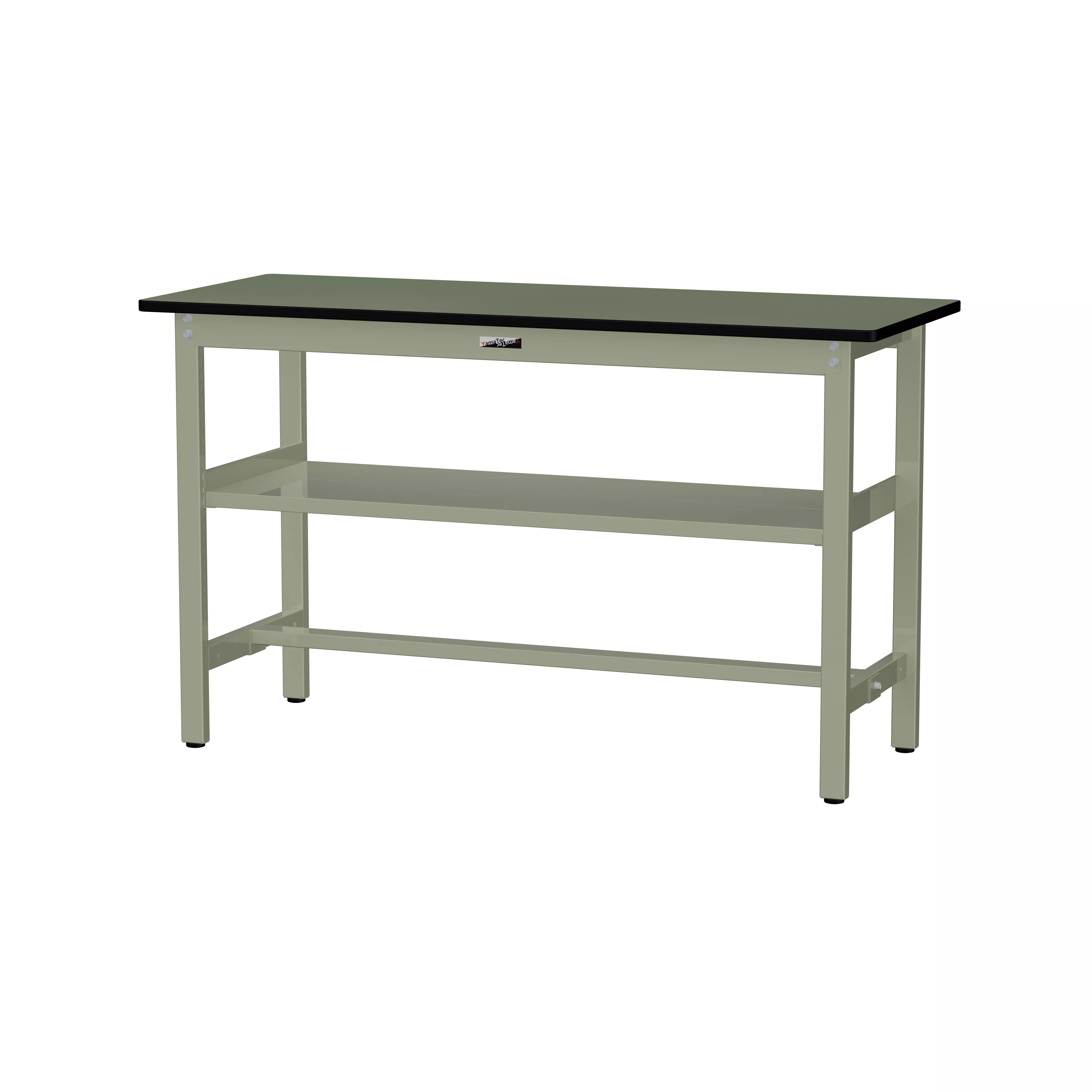 300シリーズ 固定式 中間棚付 H900mm（上段全面棚板）