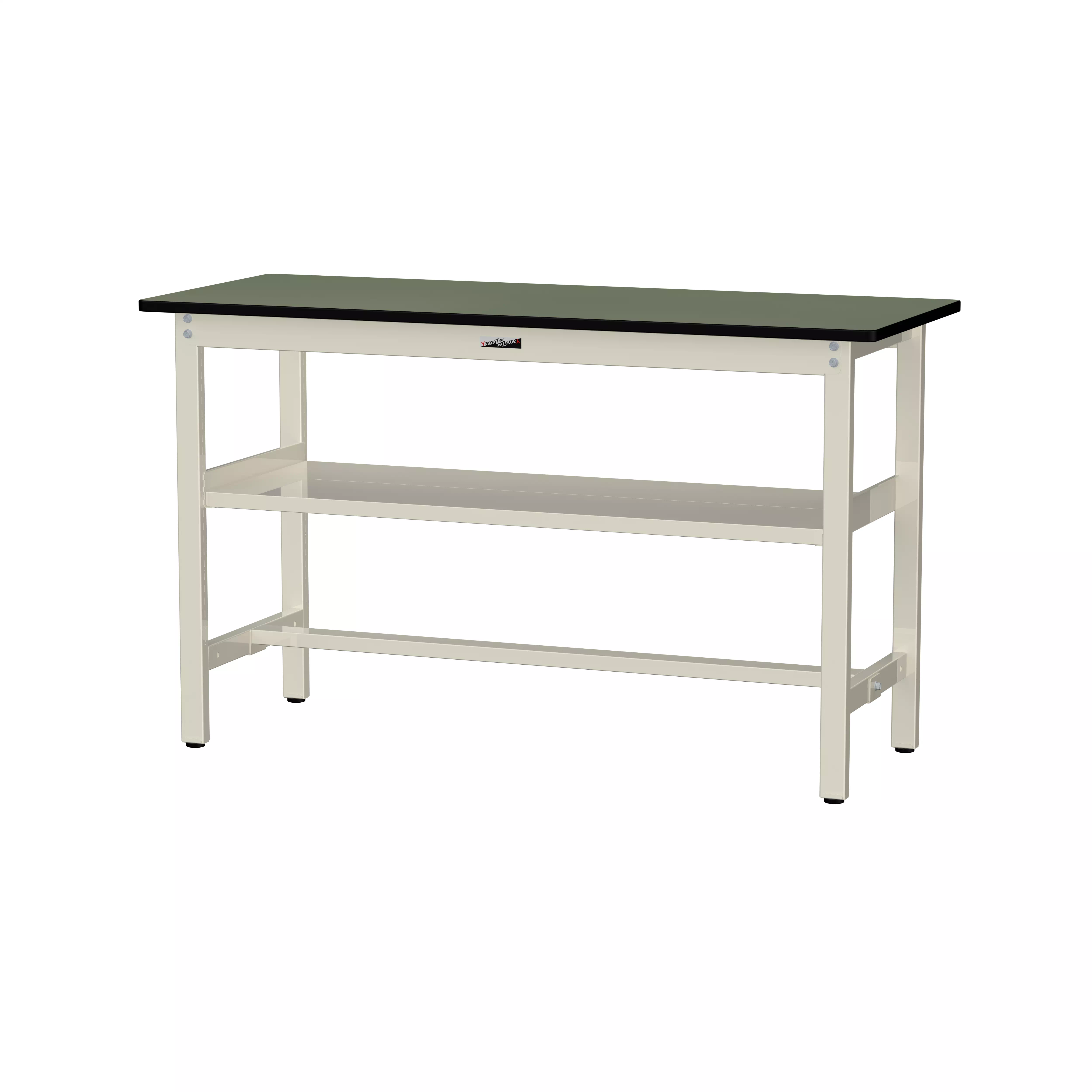 300シリーズ 固定式 中間棚付 H900mm（上段全面棚板）