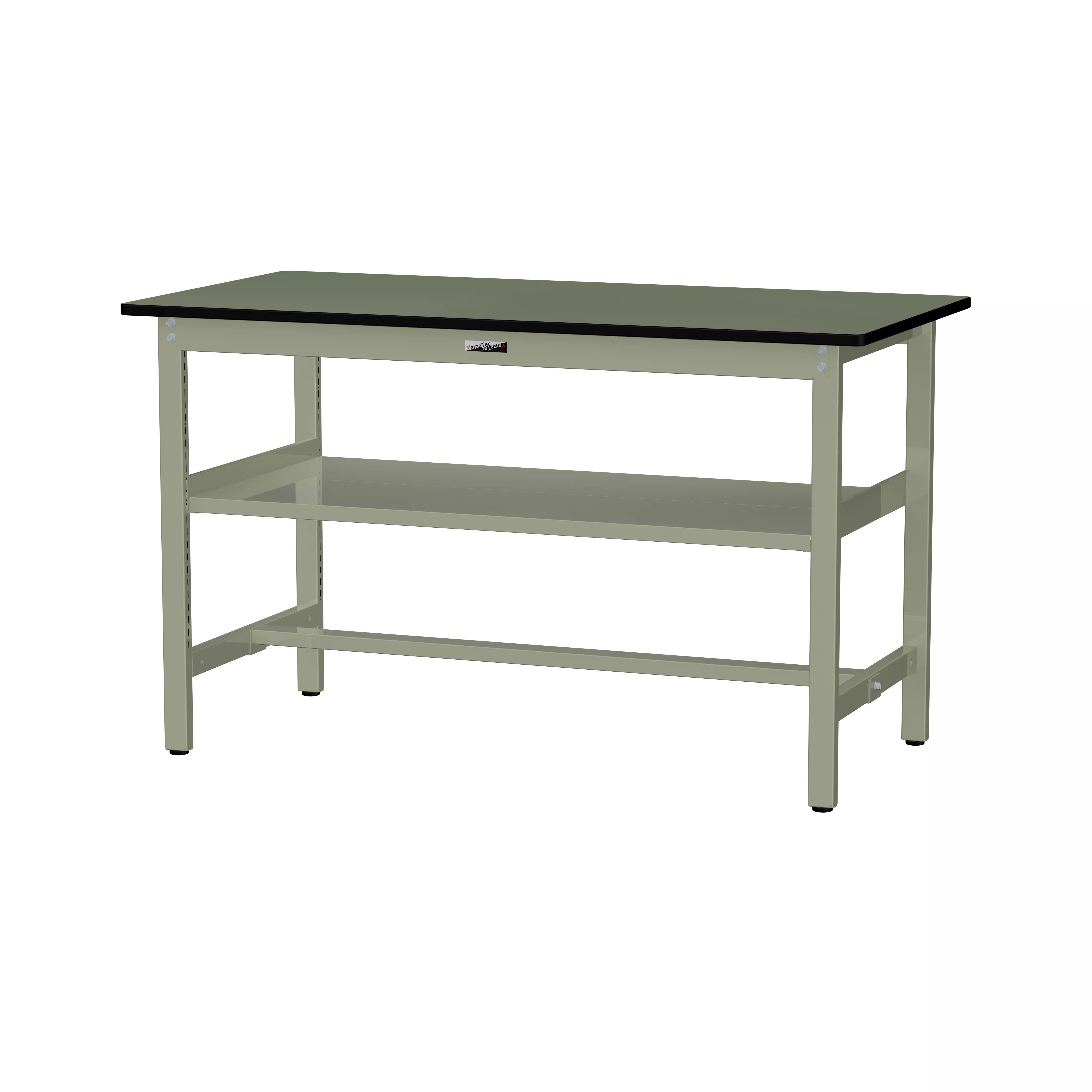 300シリーズ 固定式 中間棚付 H900mm（上段全面棚板）