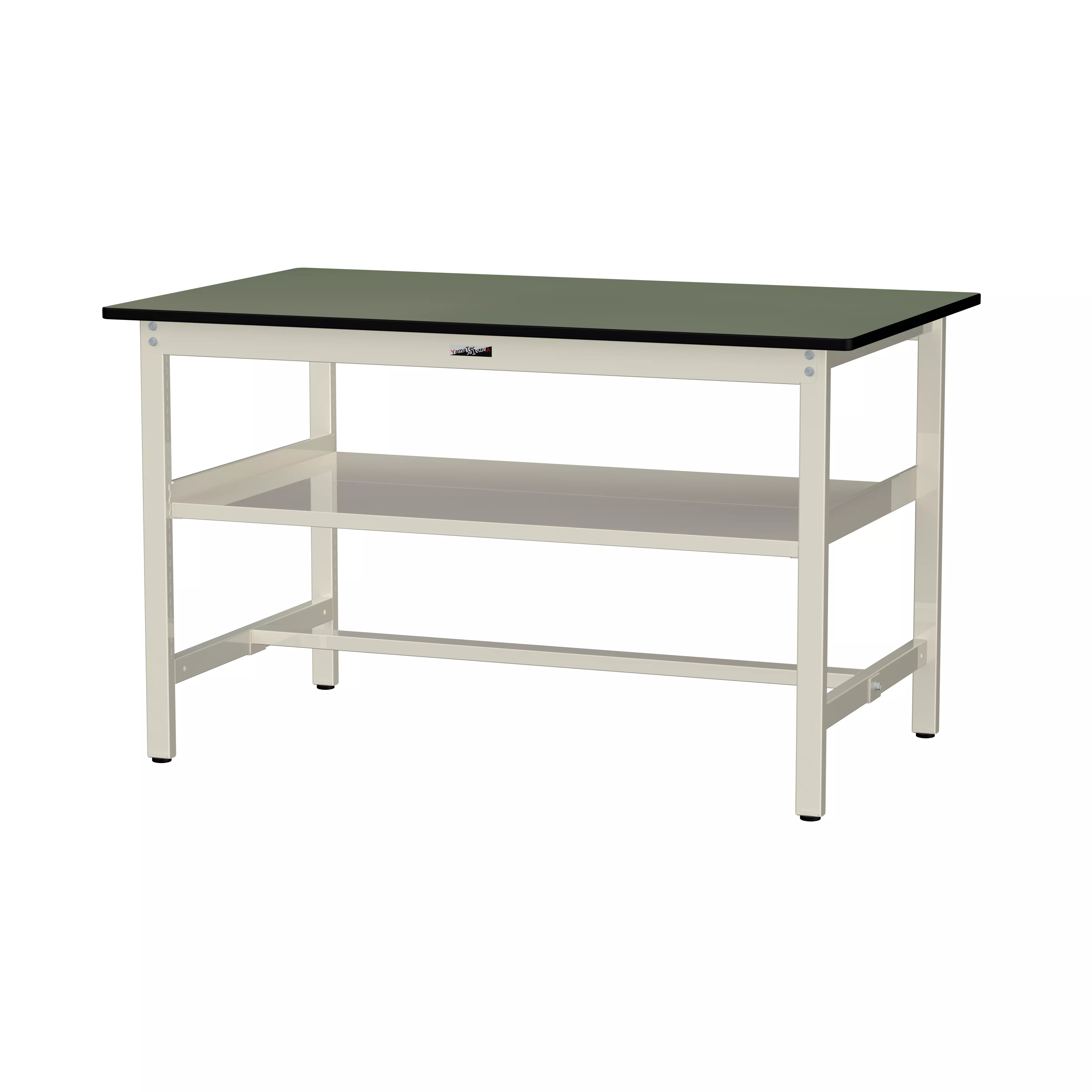 300シリーズ 固定式 中間棚付 H900mm(上段全面棚板)