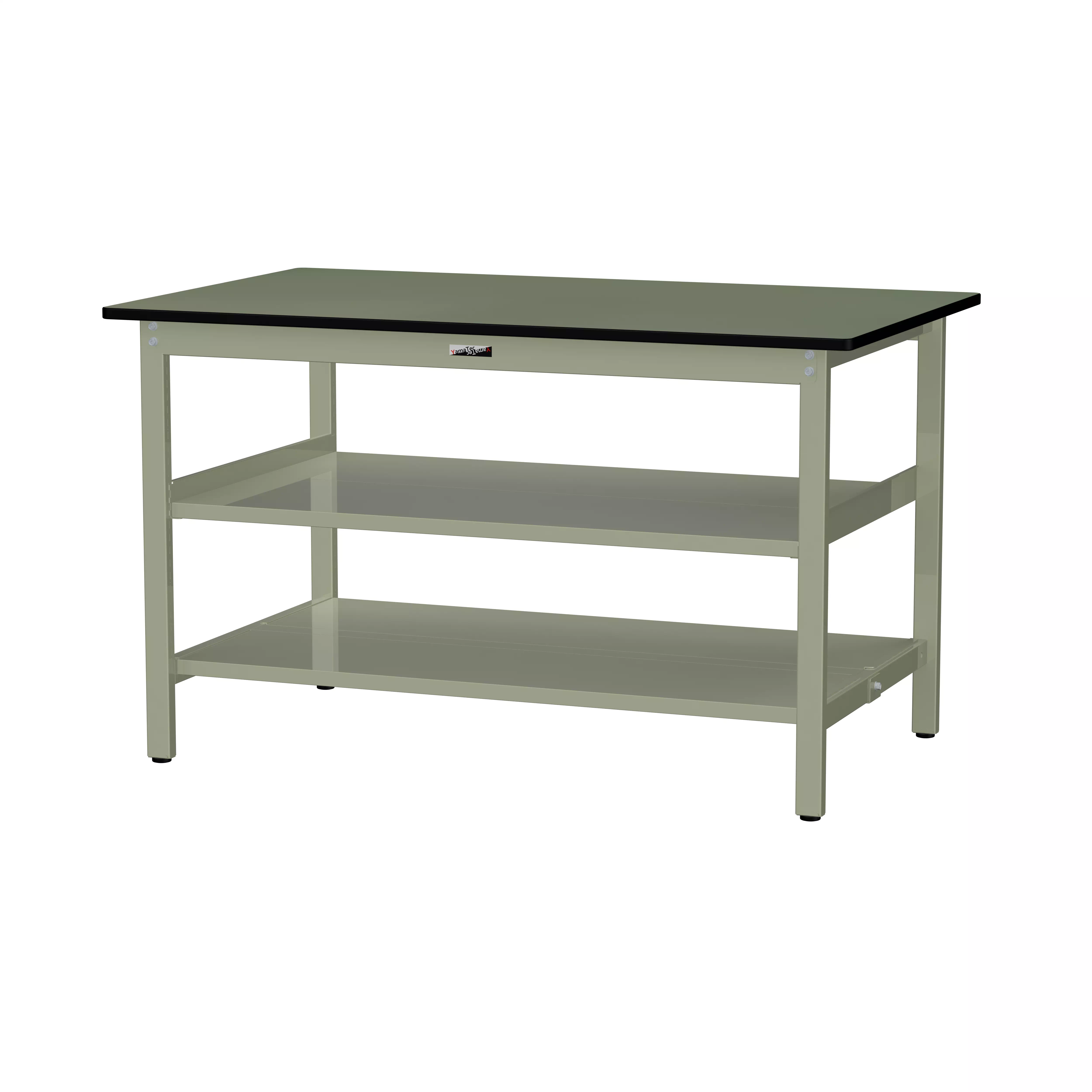 300シリーズ 固定式 中間棚付 H900mm(上下段全面棚板)