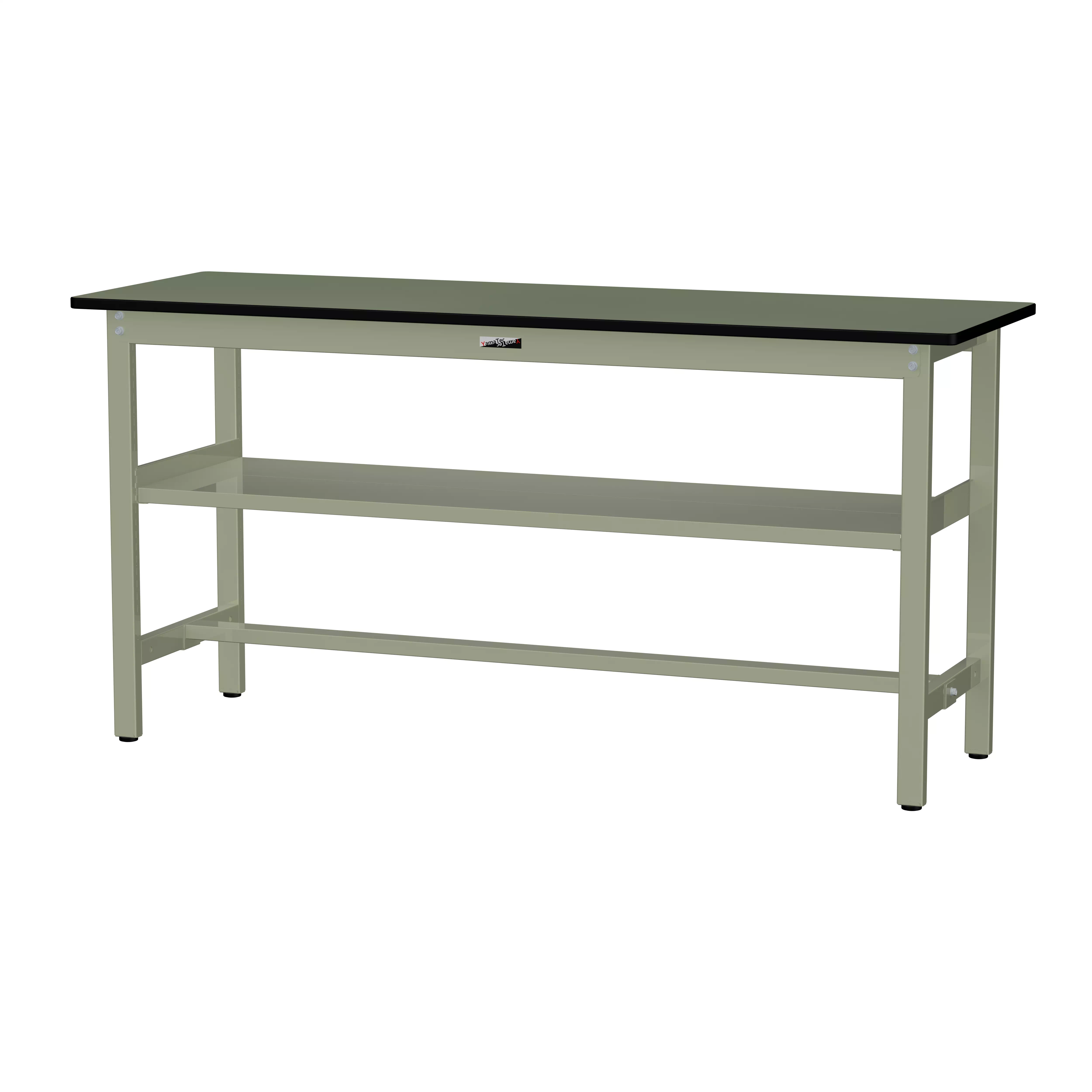 300シリーズ 固定式 中間棚付 H900mm（上段全面棚板）