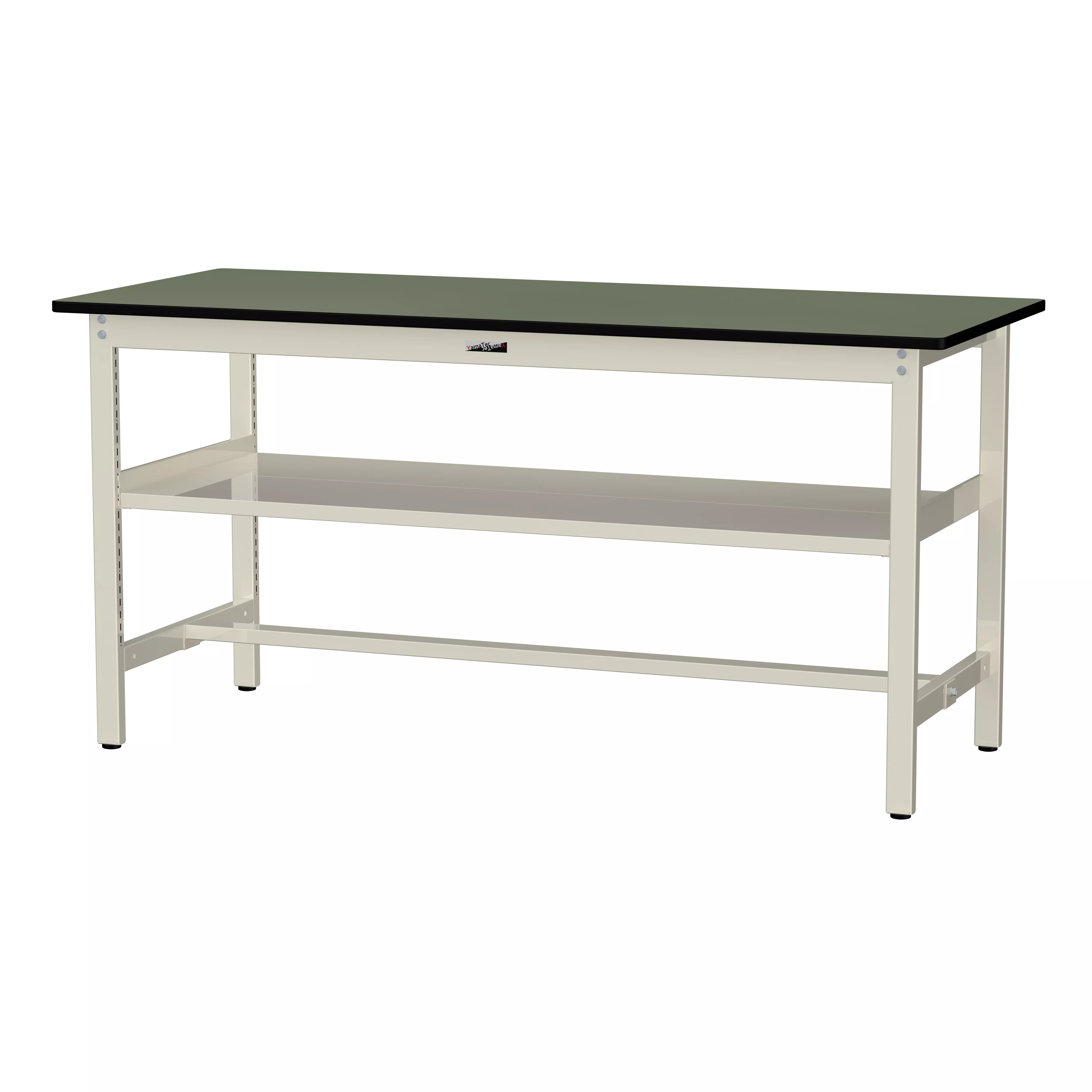 300シリーズ 固定式 中間棚付 H900mm(上段全面棚板)