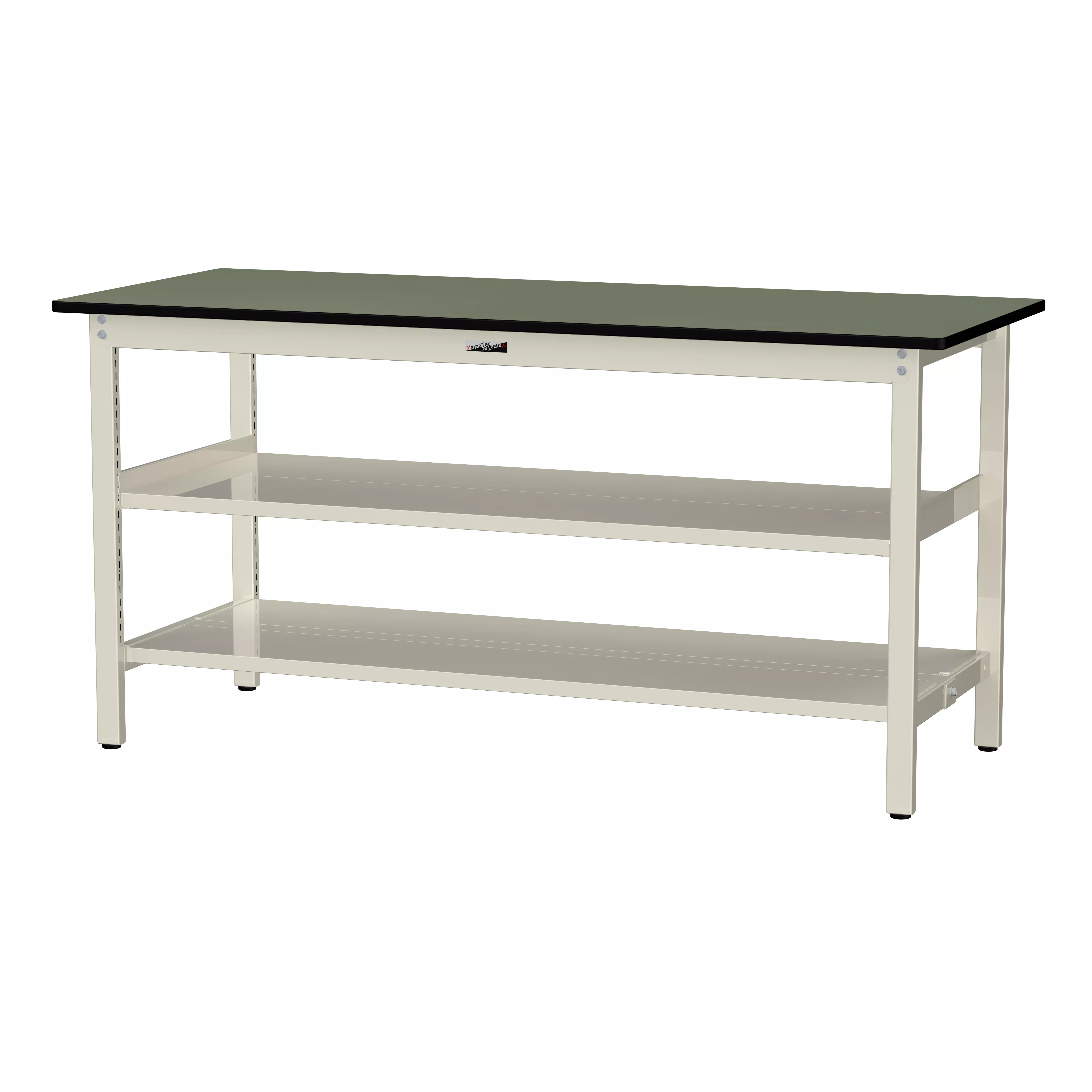 300シリーズ 固定式 中間棚付 H900mm(上下段全面棚板)