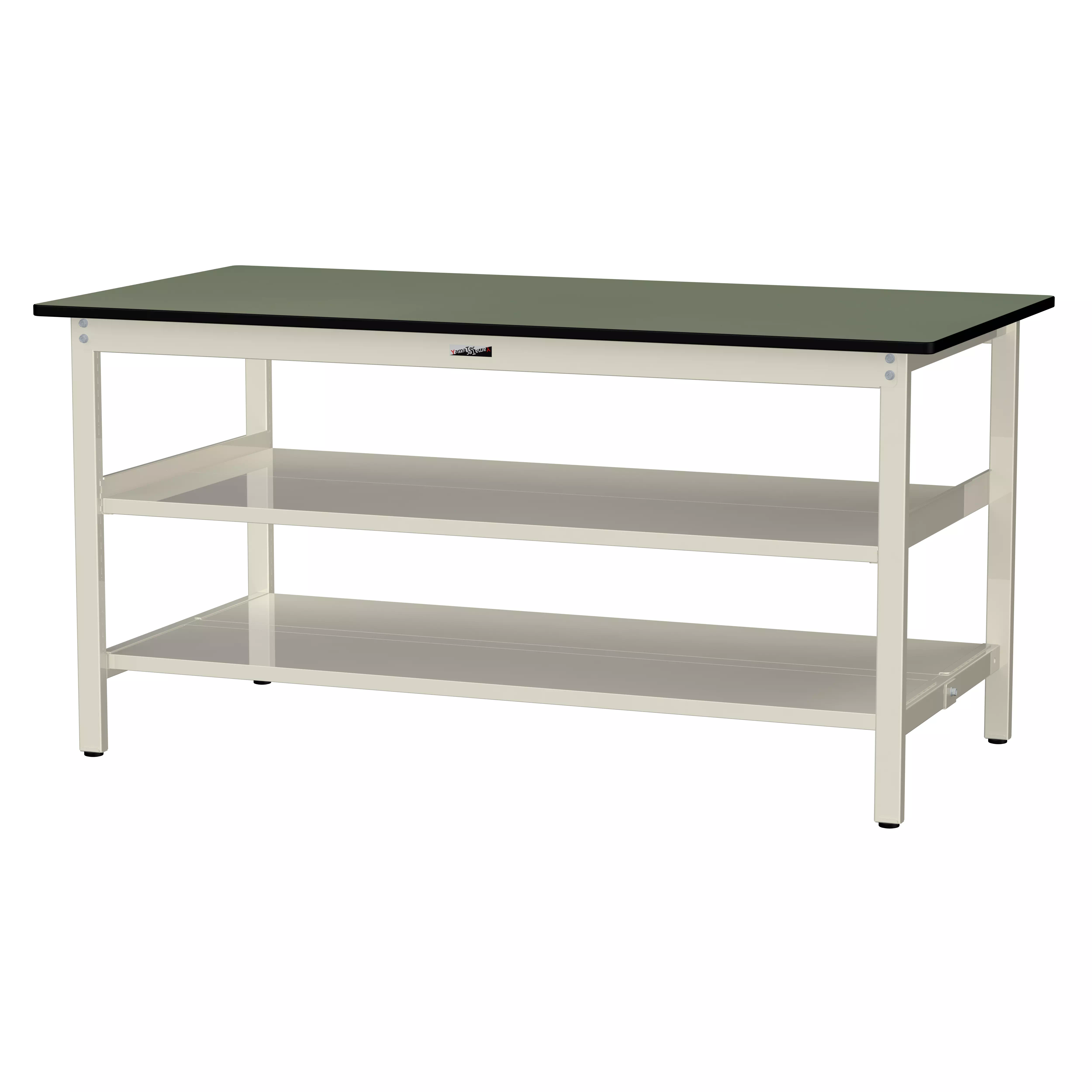 300シリーズ 固定式 中間棚付 H900mm(上下段全面棚板)