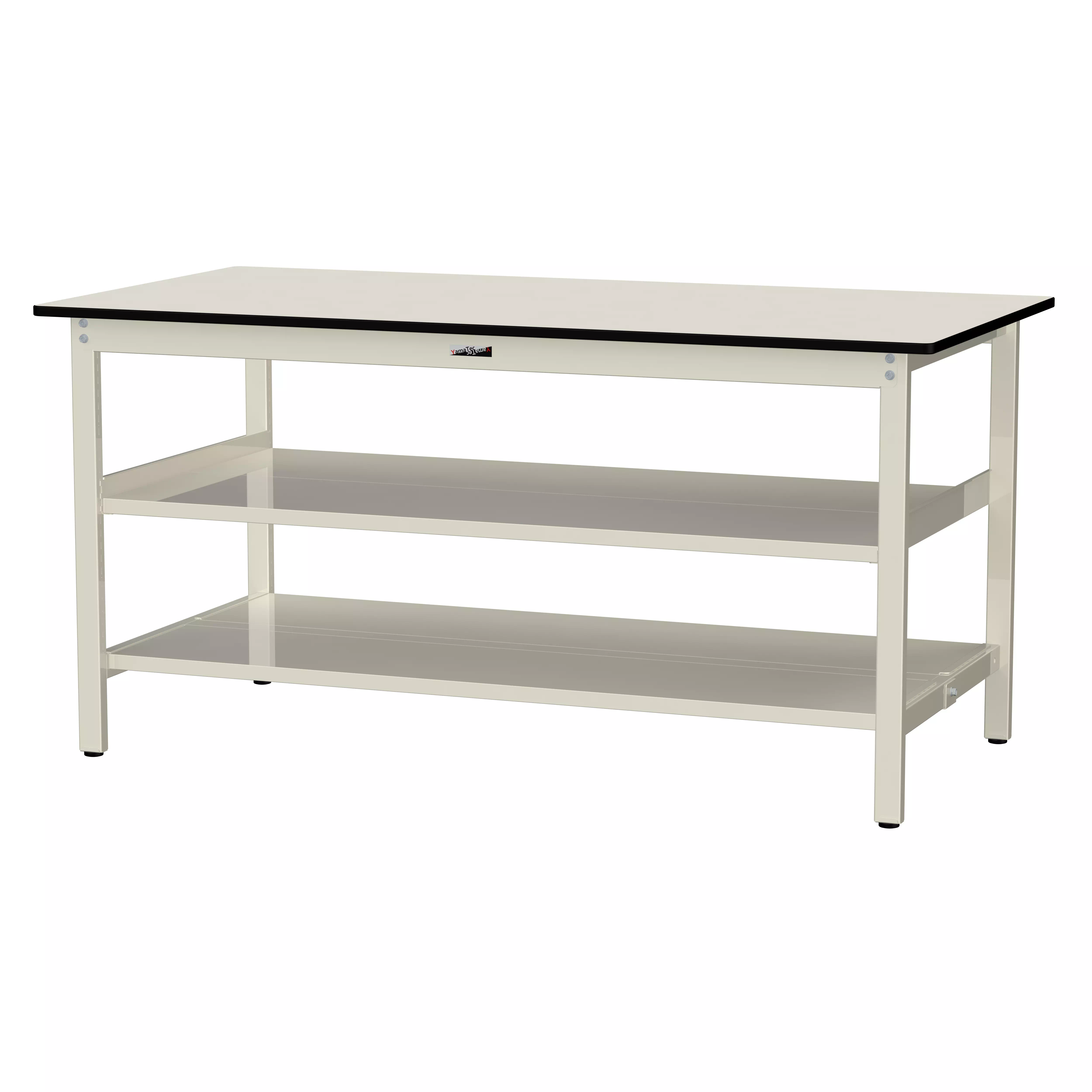 300シリーズ 固定式 中間棚付 H900mm(上下段全面棚板)