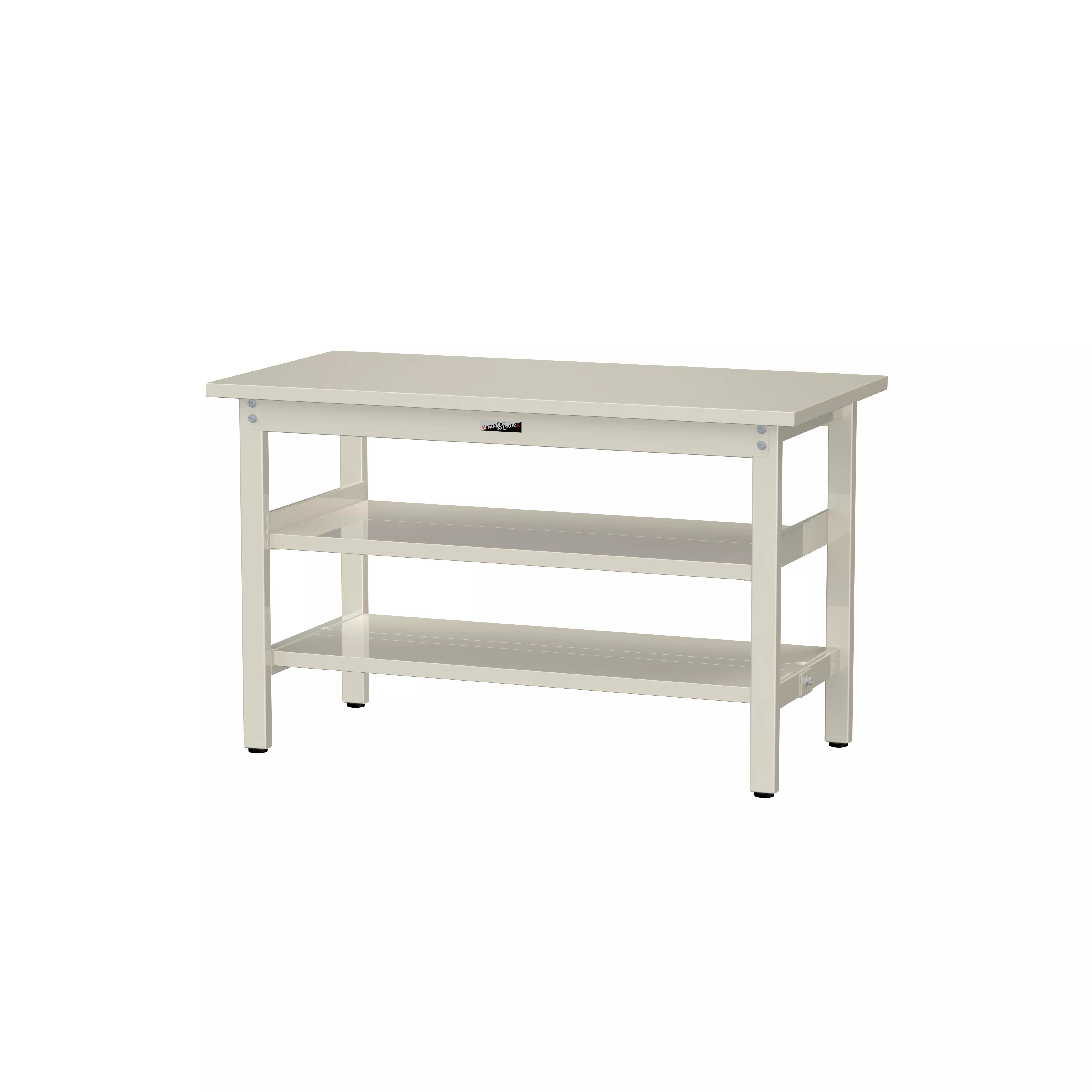 300シリーズ 固定式 中間棚付 H740mm(上下段全面棚板)