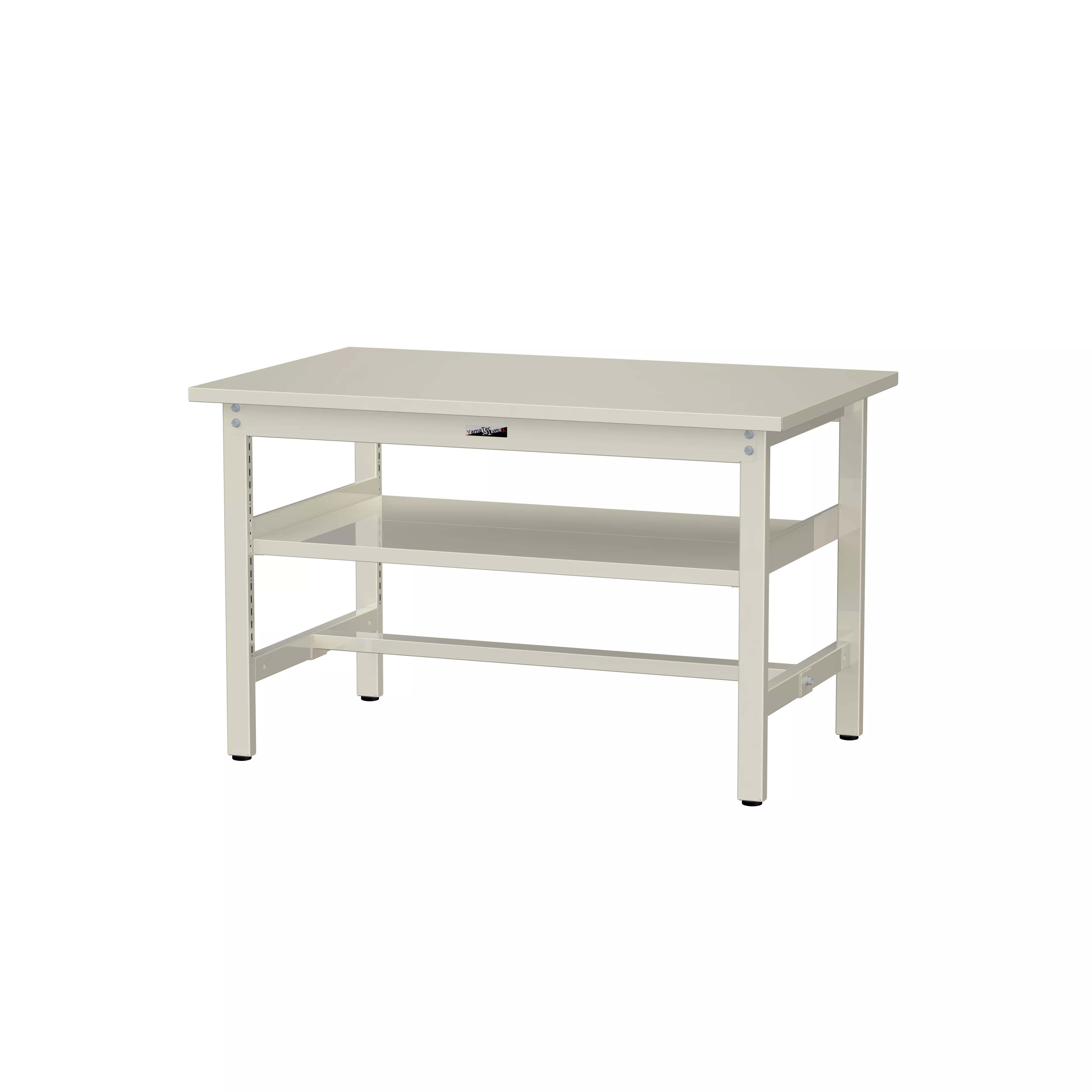 300シリーズ 固定式 中間棚付 H740mm(上段全面棚板)