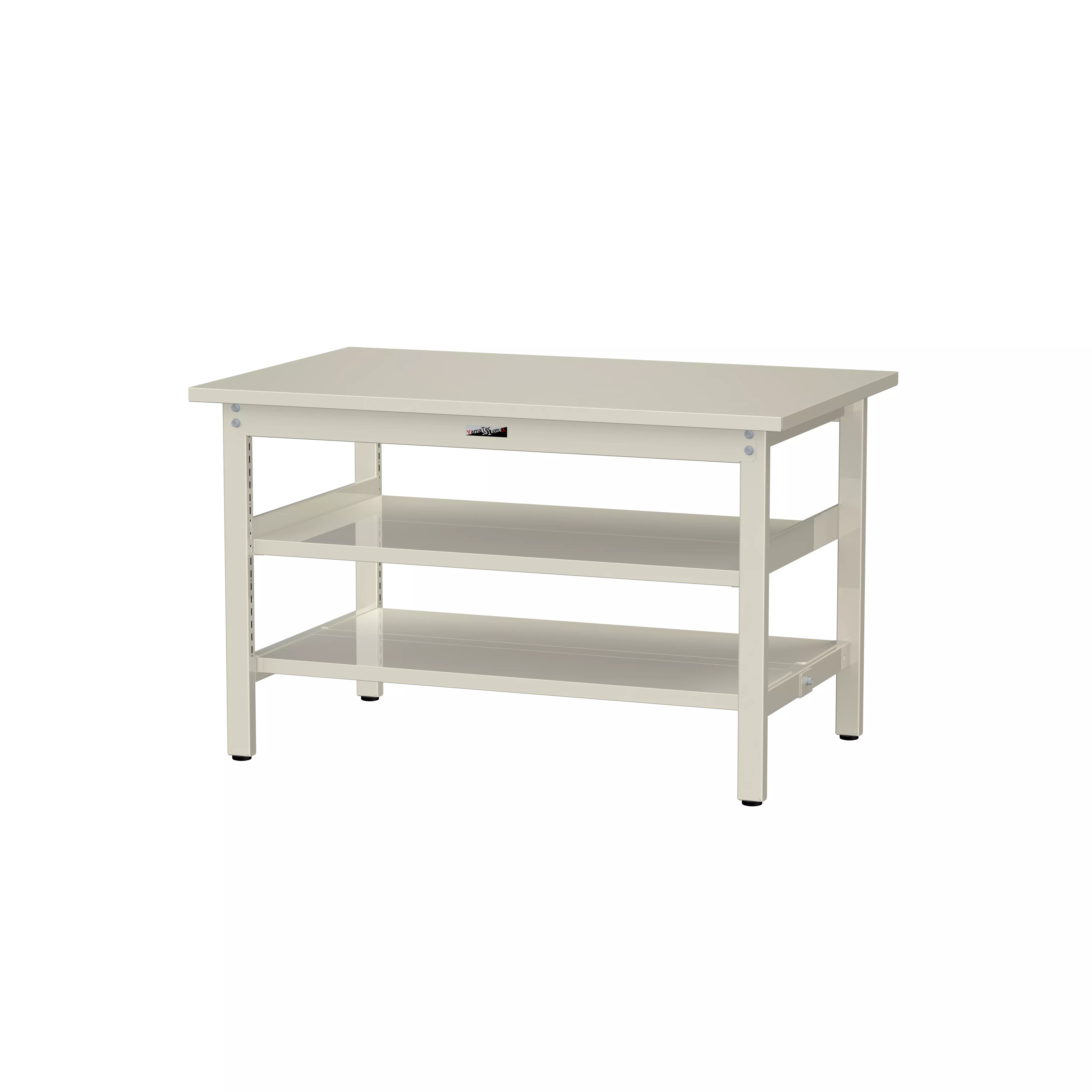 300シリーズ 固定式 中間棚付 H740mm(上下段全面棚板)