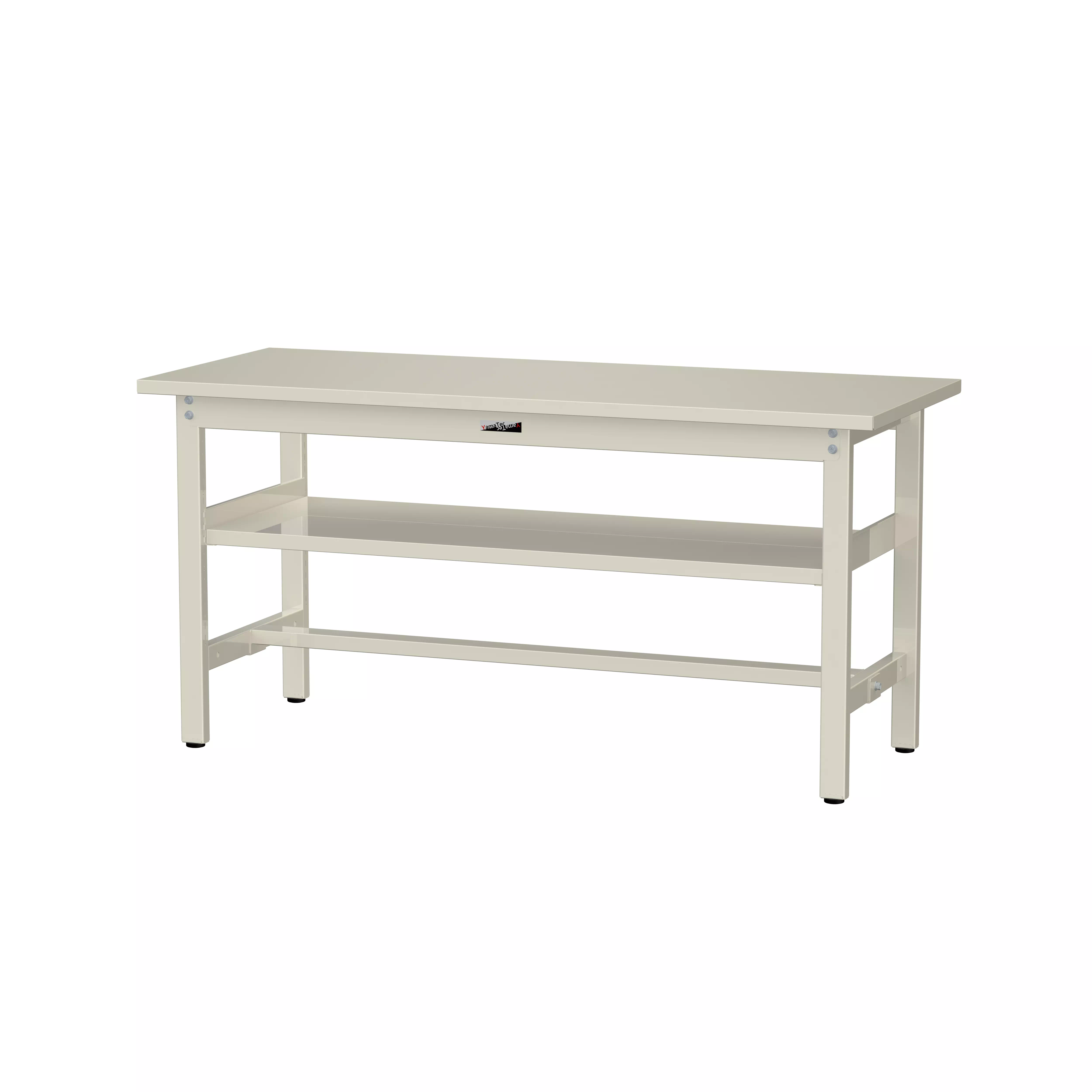 300シリーズ 固定式 中間棚付 H740mm(上段全面棚板)