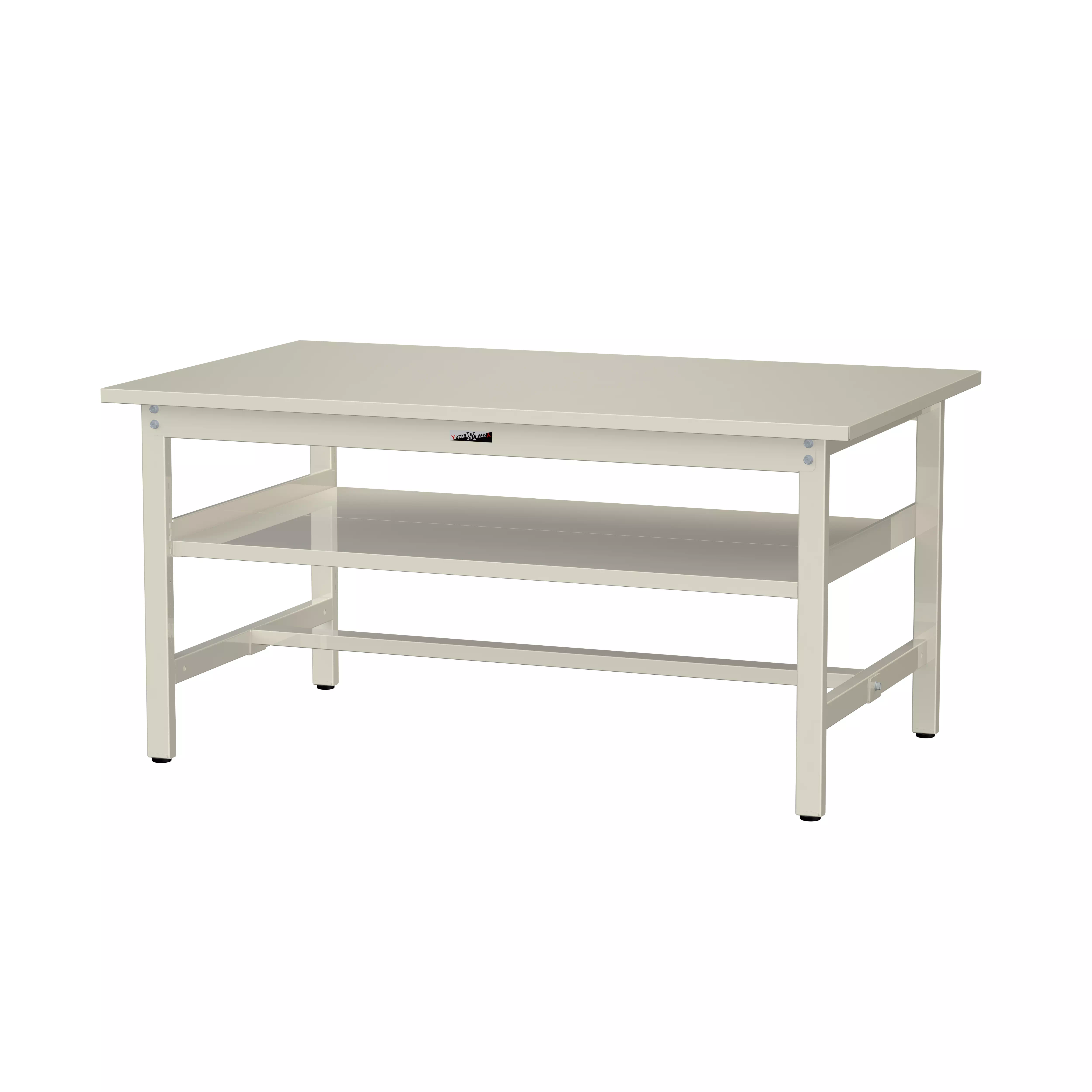 300シリーズ 固定式 中間棚付 H740mm(上段全面棚板)