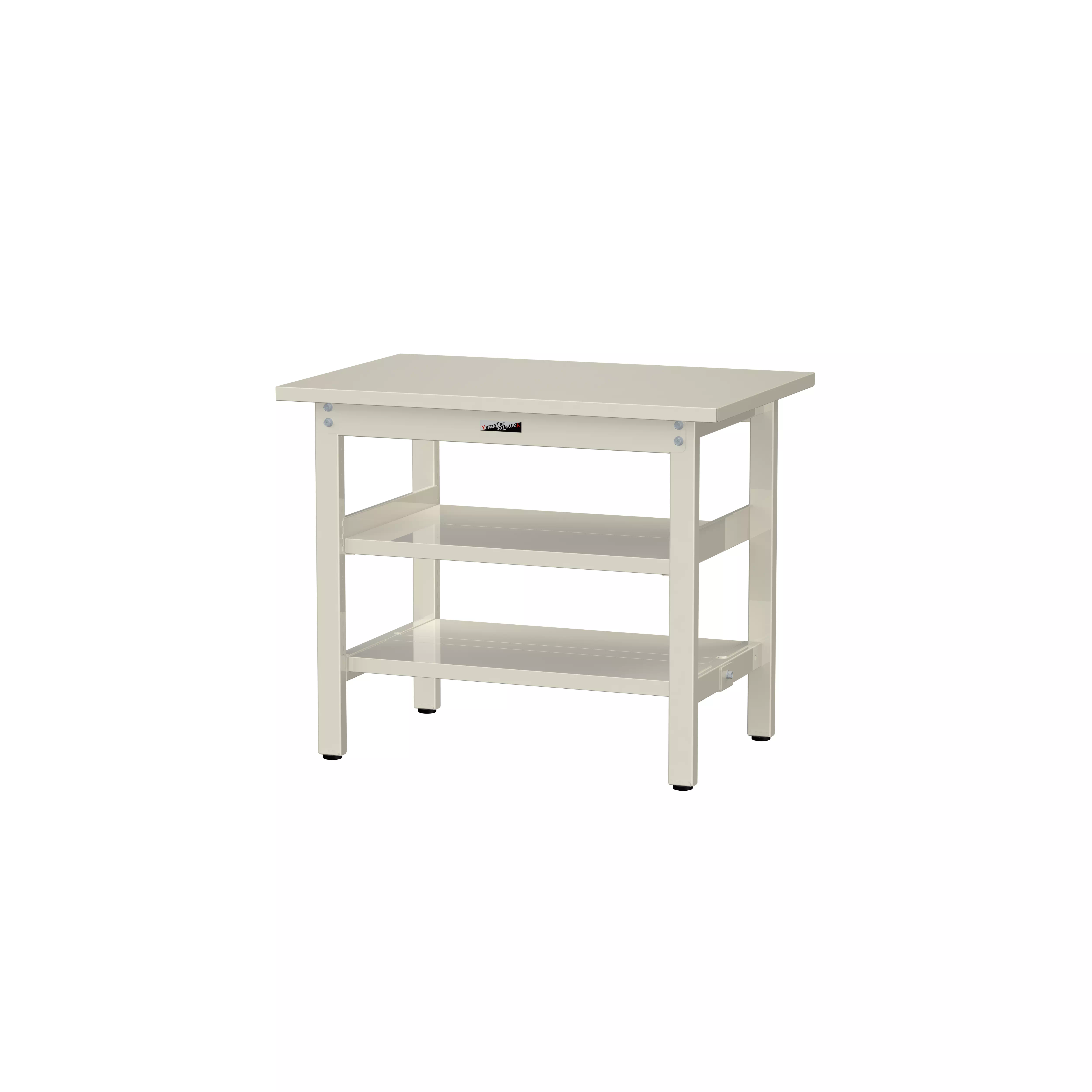 300シリーズ 固定式 中間棚付 H740mm（上下段全面棚板）