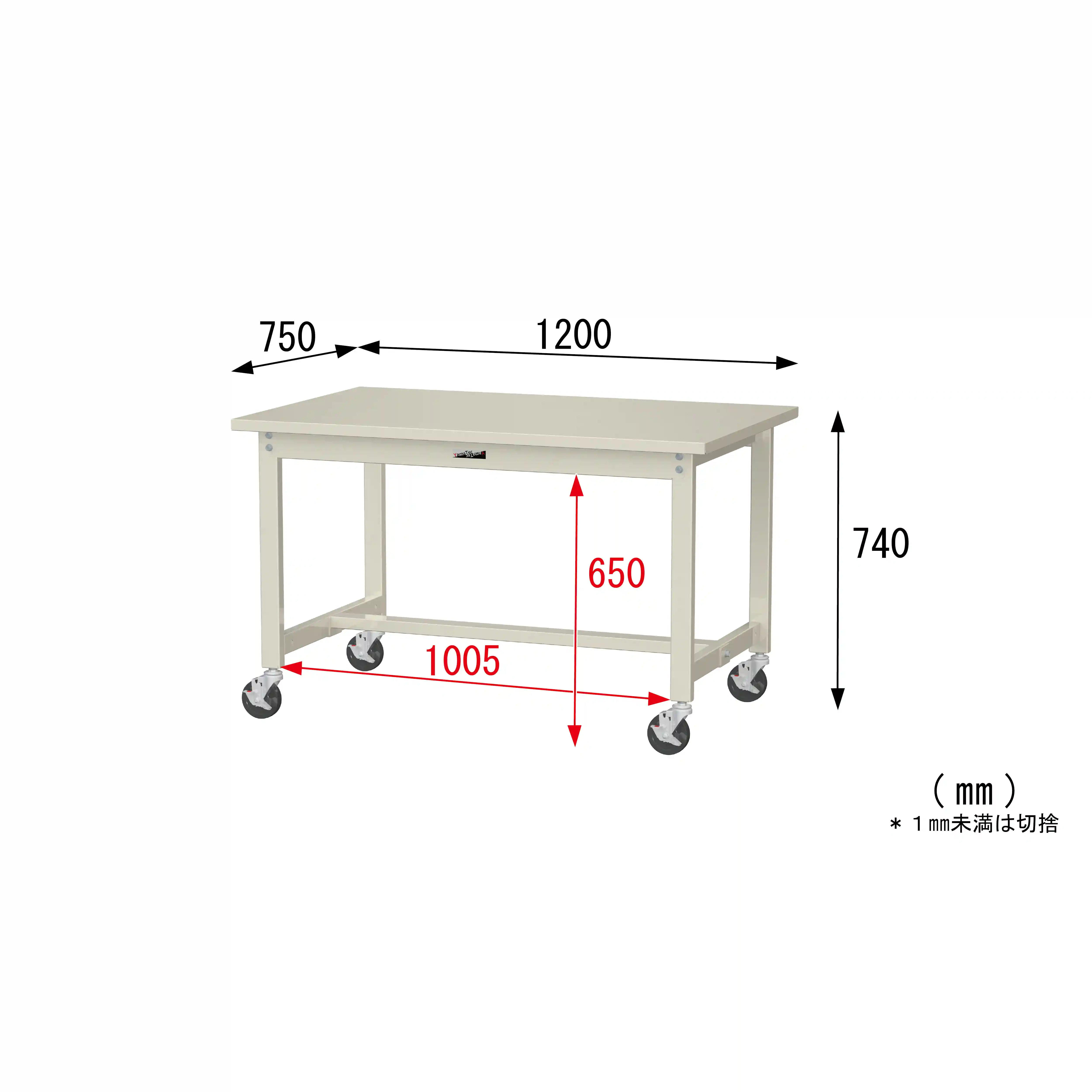 300シリーズ 移動式 H740mm
