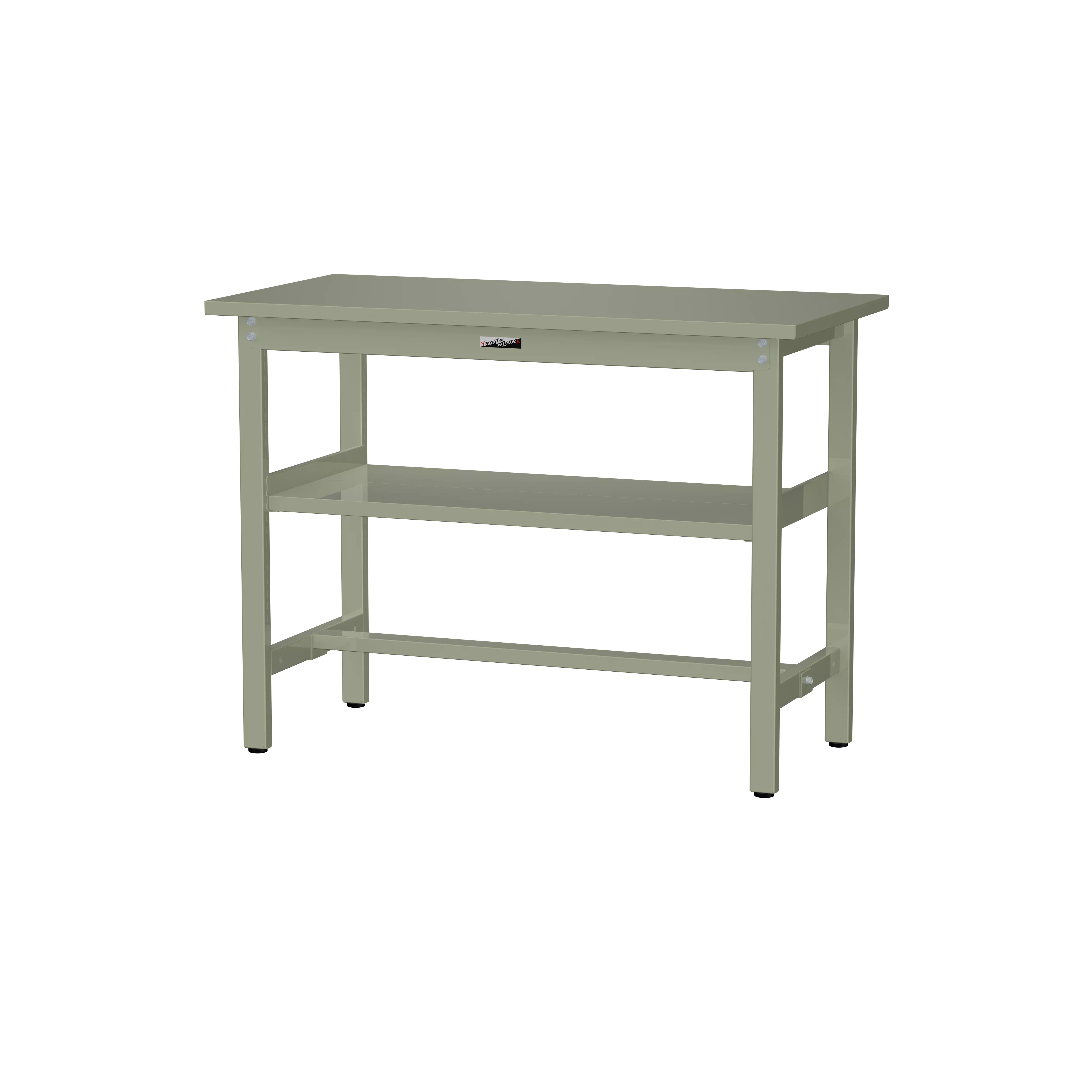 300シリーズ 固定式 中間棚付 H900mm(上段全面棚板)