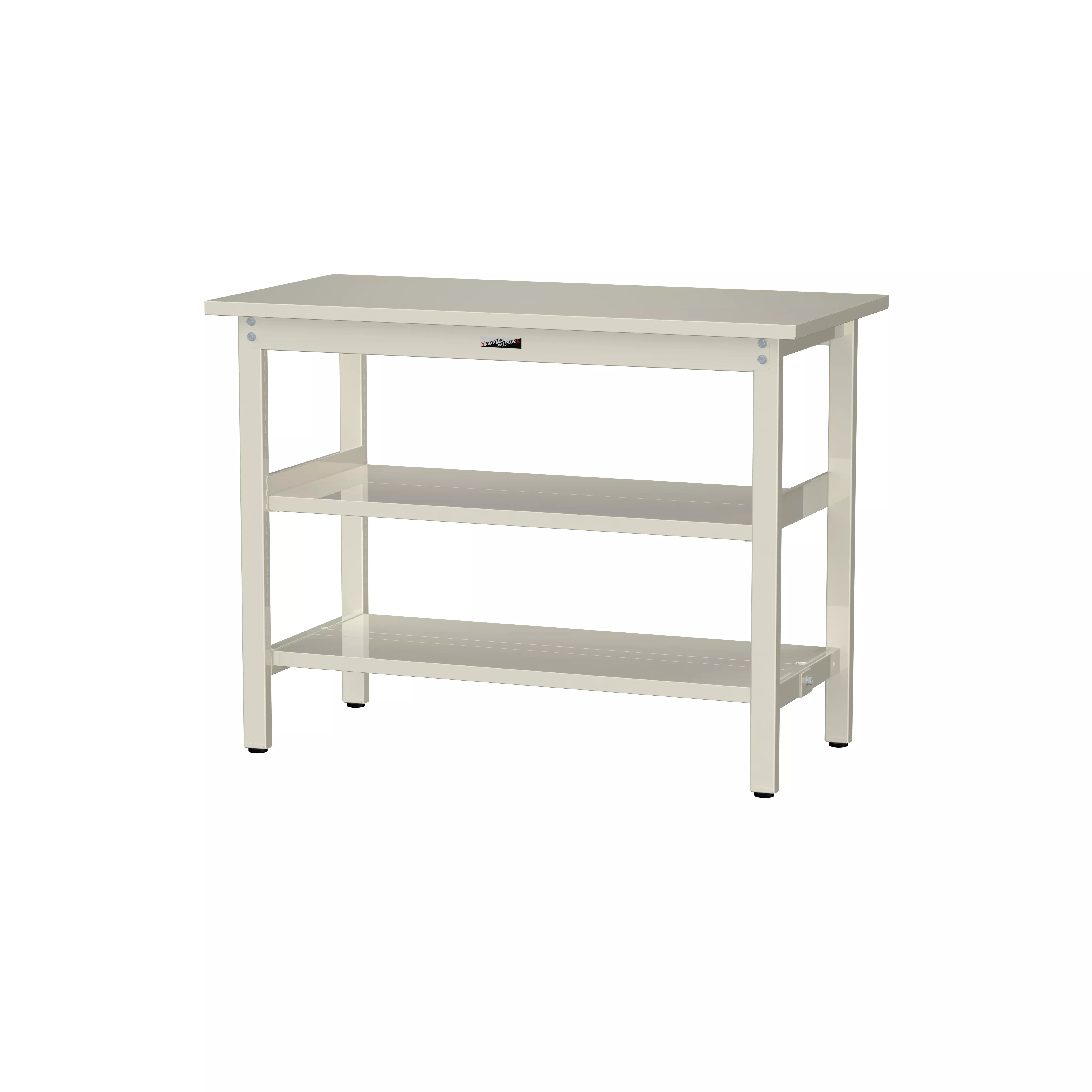 300シリーズ 固定式 中間棚付 H900mm(上下段全面棚板)