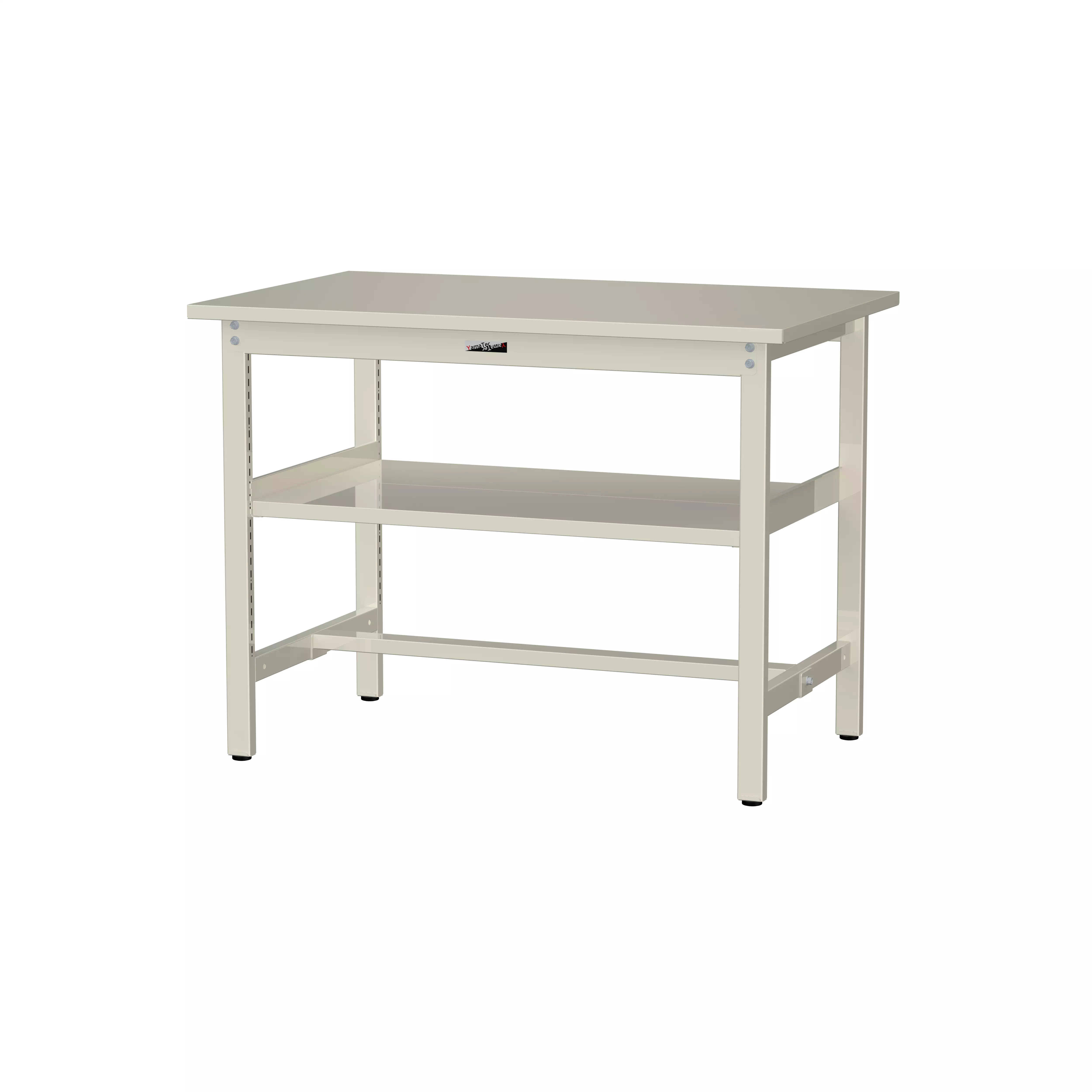 300シリーズ 固定式 中間棚付 H900mm(上段全面棚板)