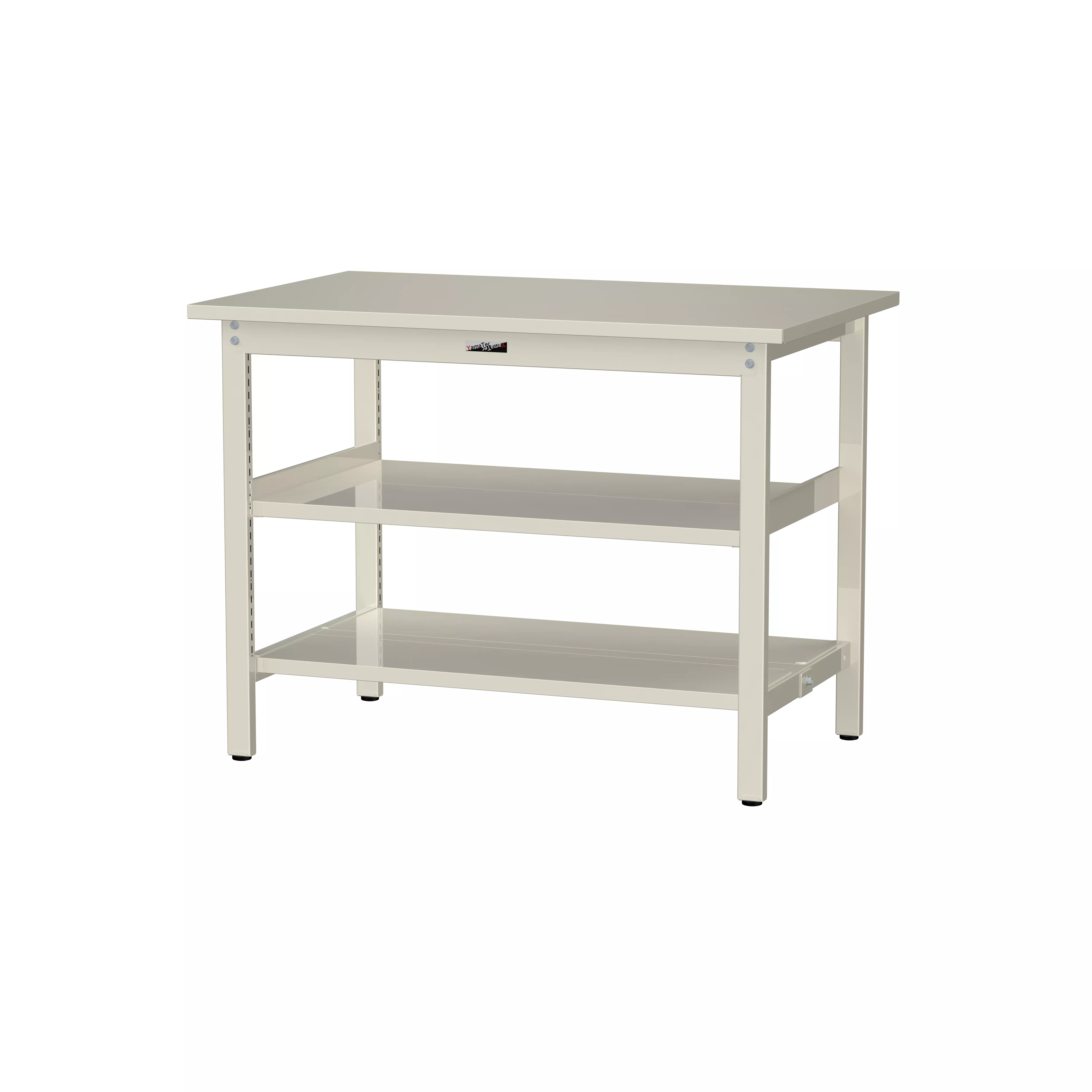 300シリーズ 固定式 中間棚付 H900mm(上下段全面棚板)