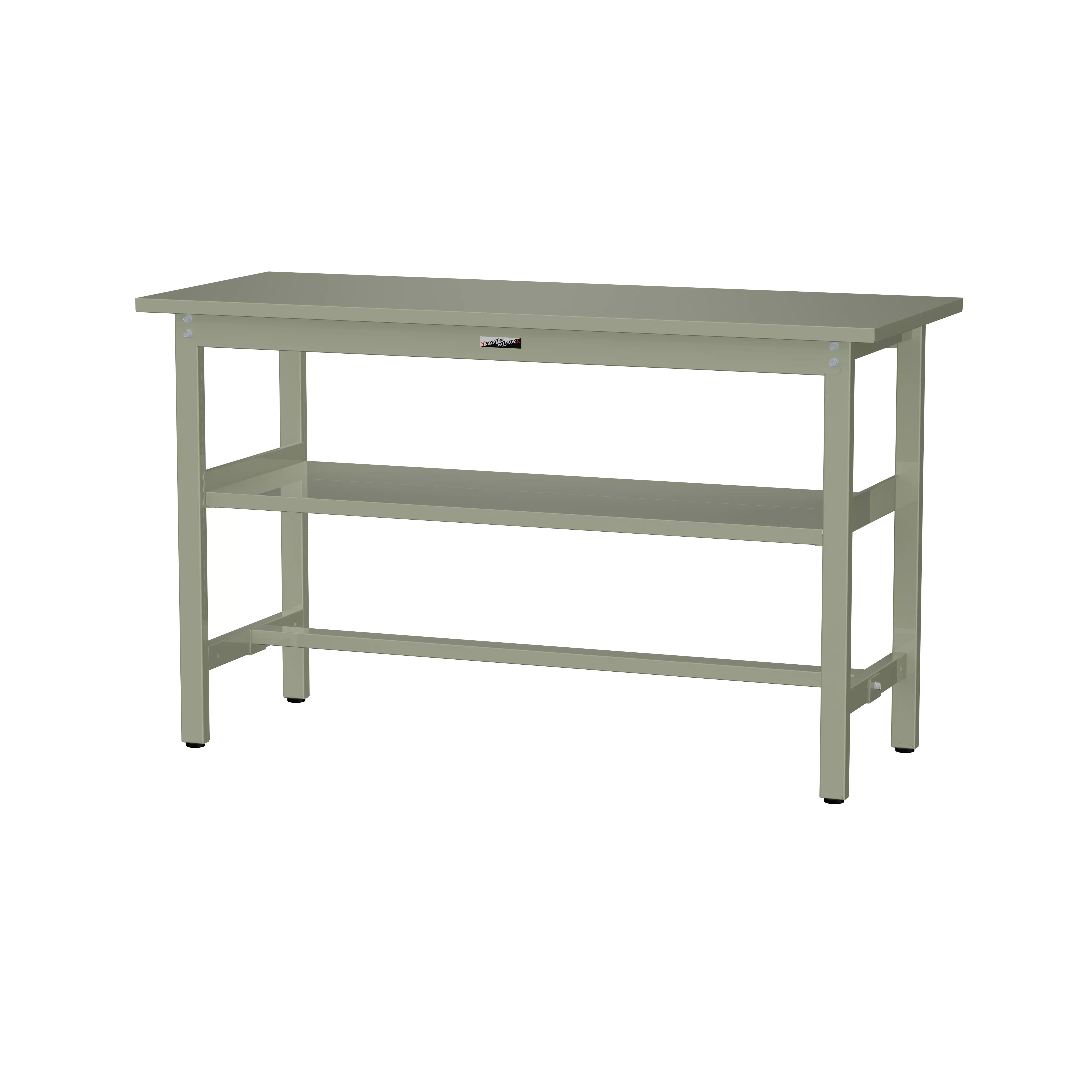 300シリーズ 固定式 中間棚付 H900mm（上段全面棚板）