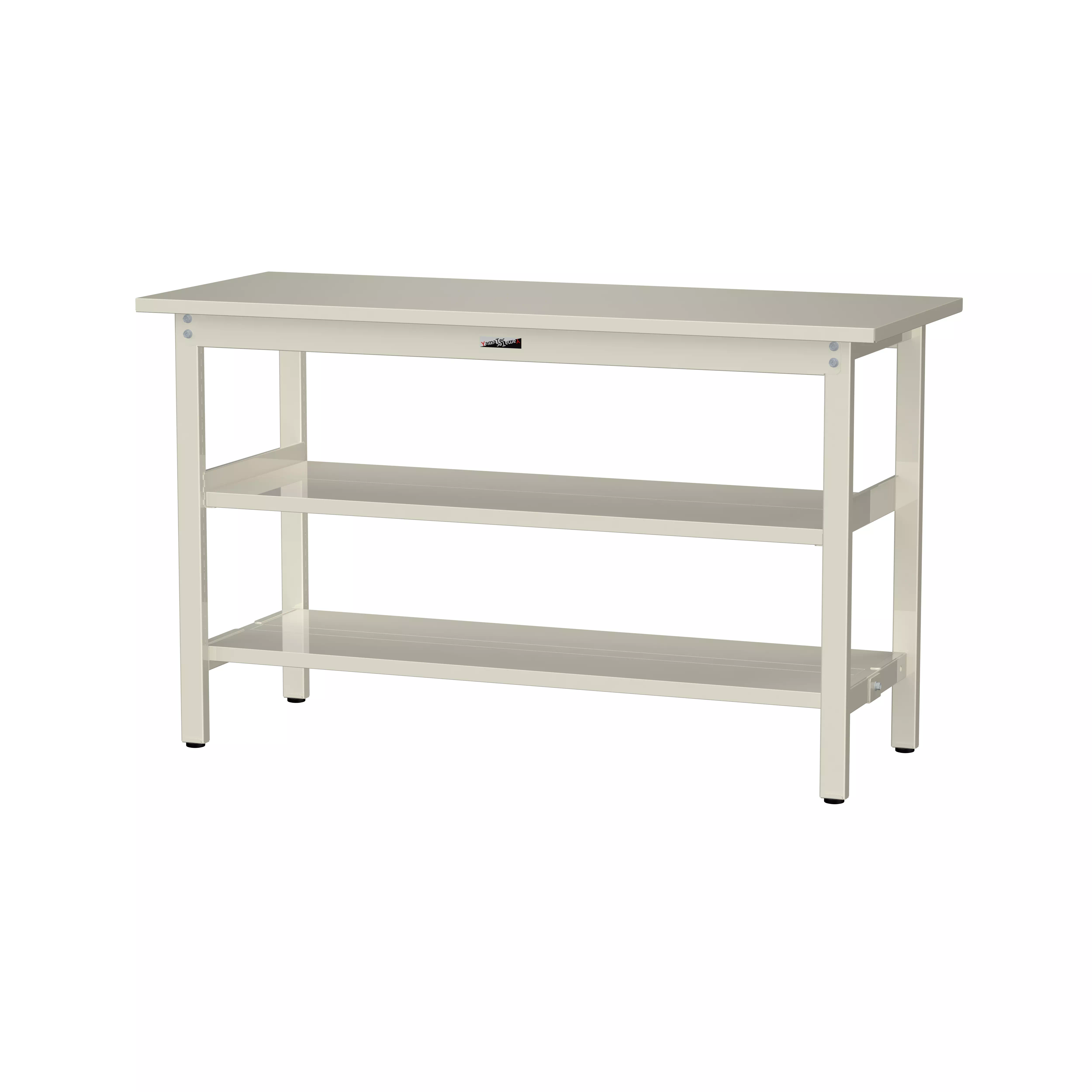 300シリーズ 固定式 中間棚付 H900mm(上下段全面棚板)